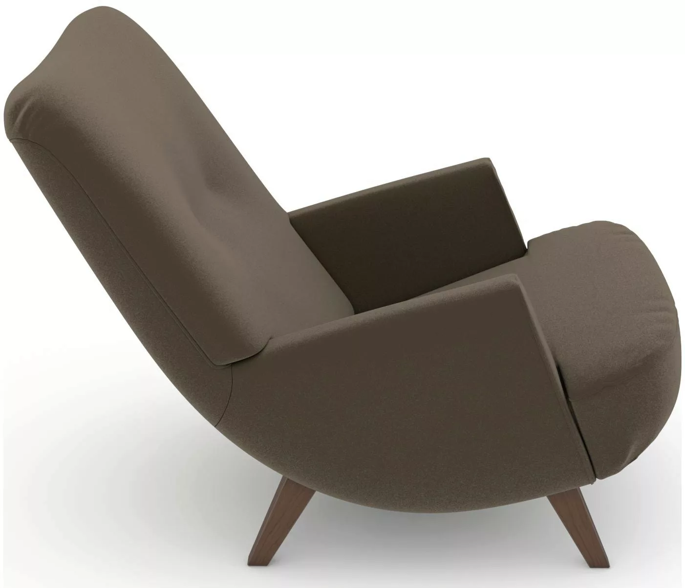 Max Winzer® Loungesessel »build-a-chair Borano«, im Retrolook, zum Selbstge günstig online kaufen