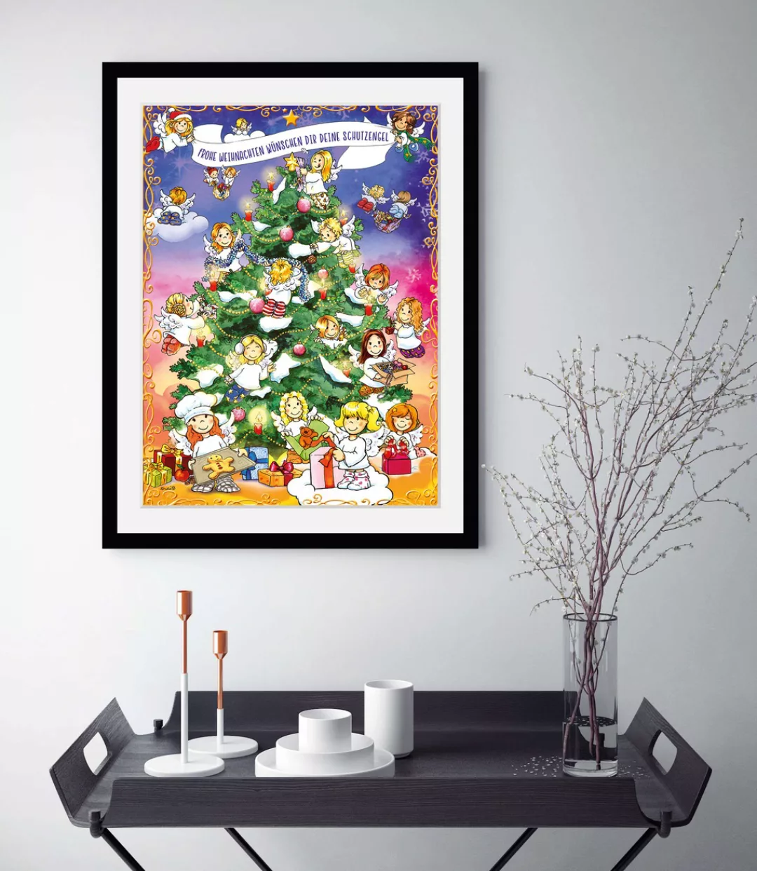 queence Bild »Christmas Tree«, Engel, (1 St.) günstig online kaufen