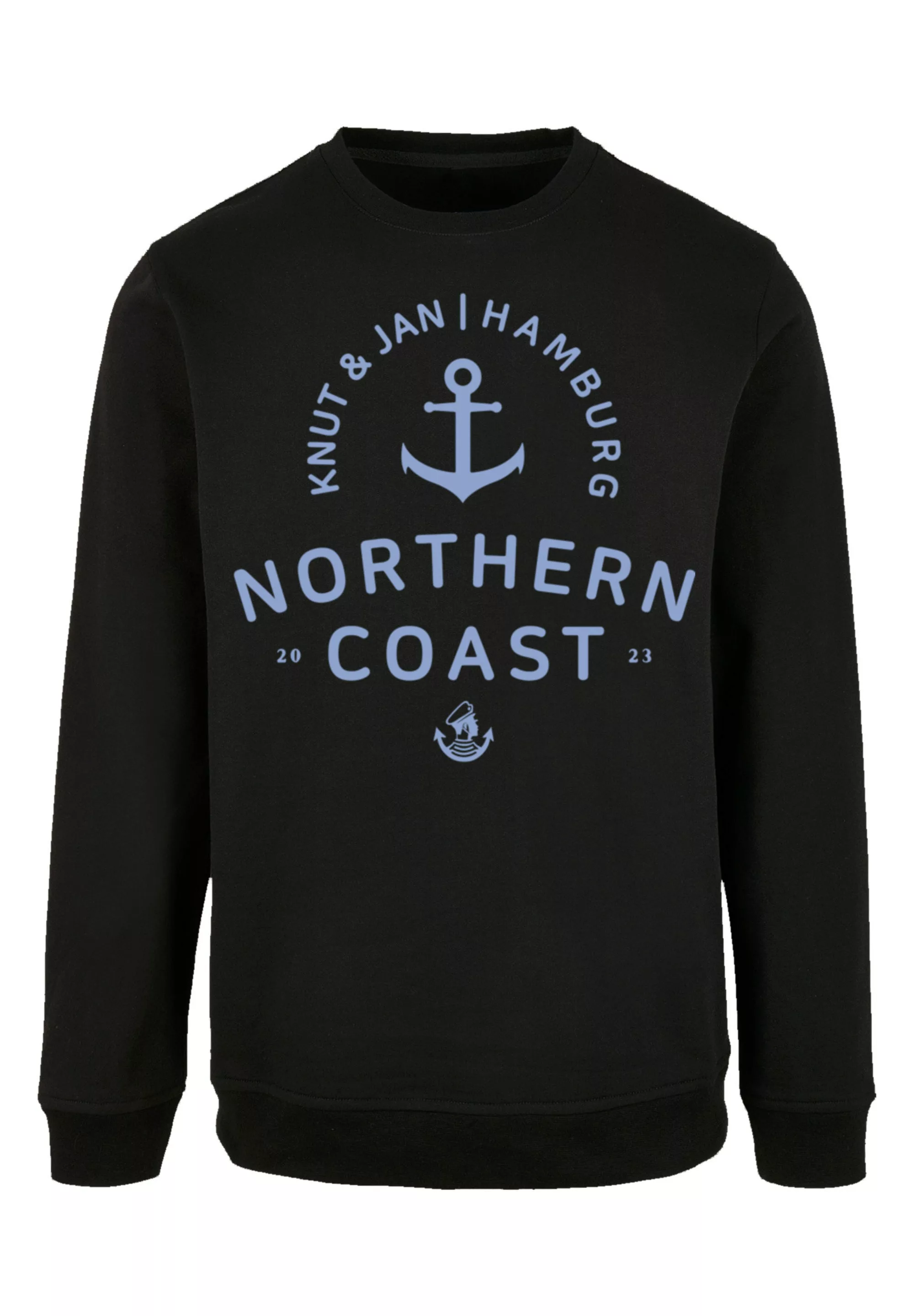 F4NT4STIC Kapuzenpullover "Nordsee Knut & Jan Hamburg", Print günstig online kaufen