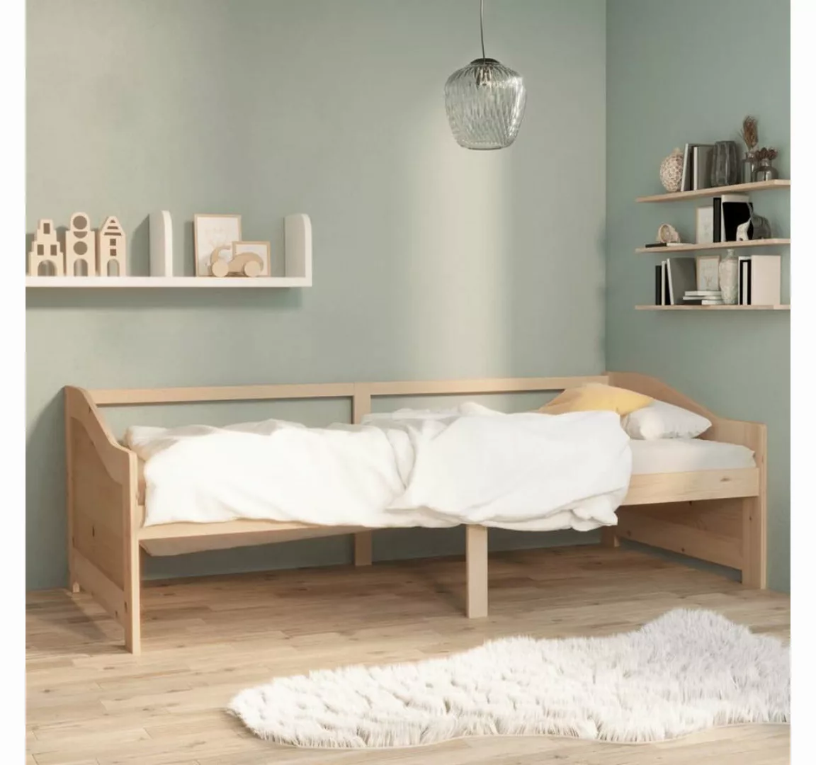 vidaXL Bett Tagesbett 3-Sitzer Massivholz Kiefer 90x200 cm günstig online kaufen