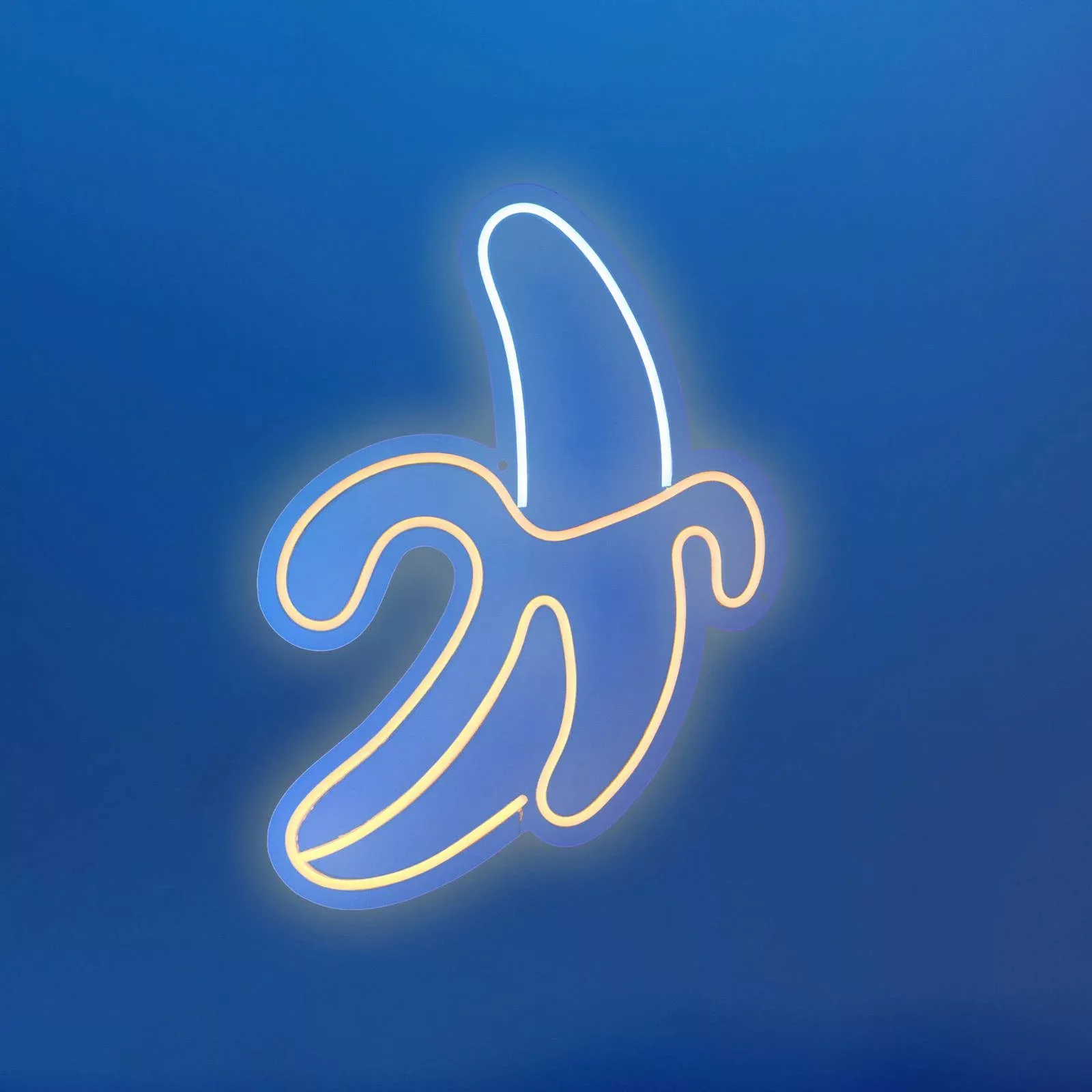 LED-Wandleuchte Neon Banane, USB günstig online kaufen