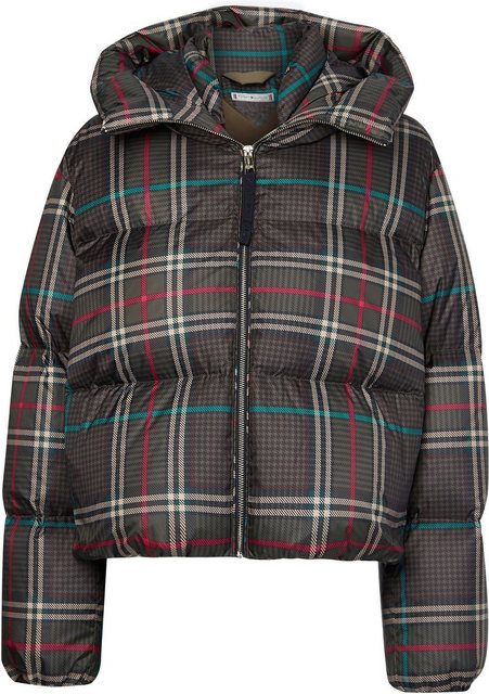 Tommy Hilfiger Steppjacke PRINTED CHECK REDOWN PUFFER JKT im Karomuster günstig online kaufen