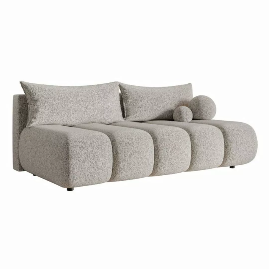 Selsey Schlafsofa DANDELINO MINI, mit Schlaffunktion, Bettkasten und Mélang günstig online kaufen