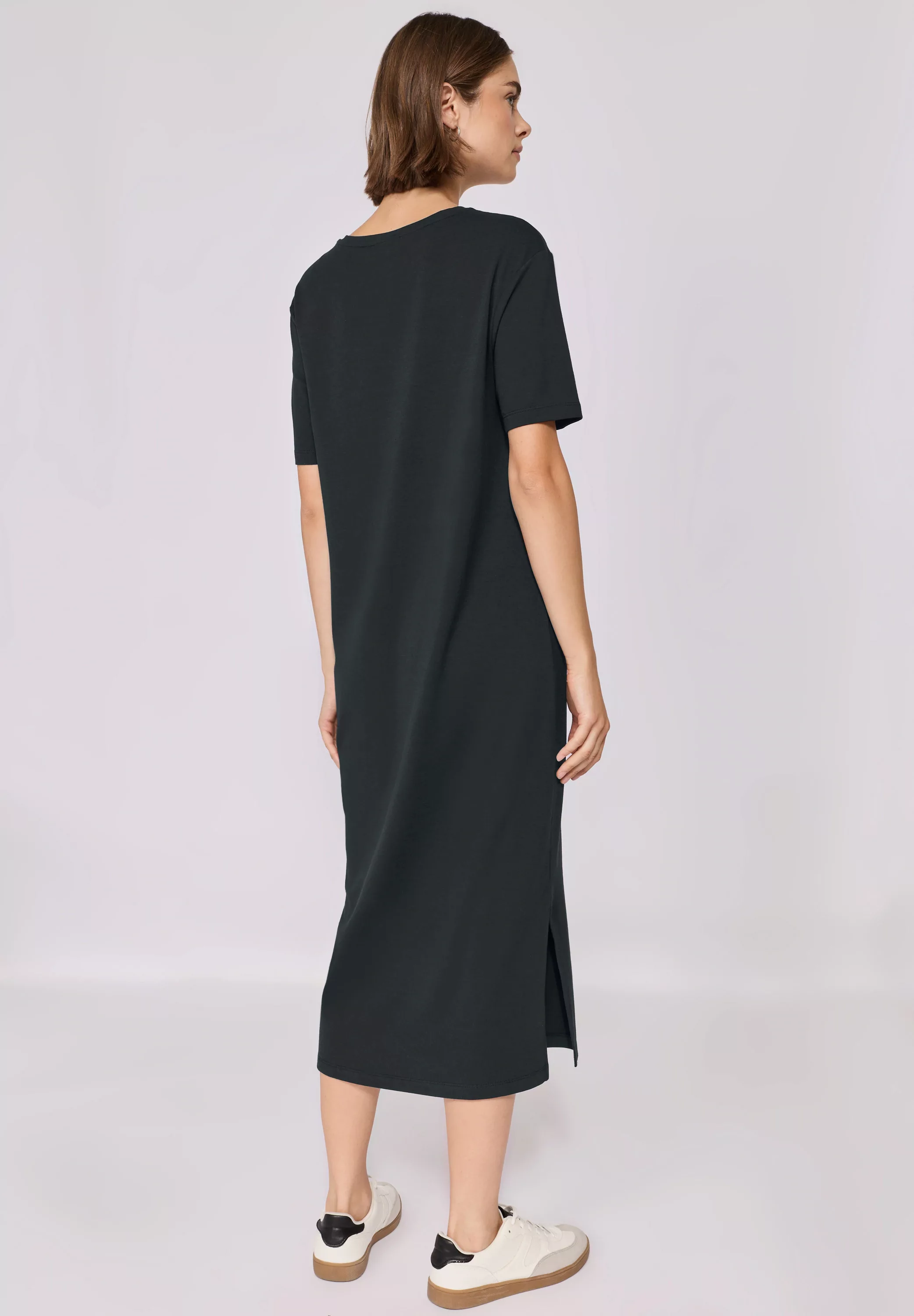 STREET ONE STUDIO Shirtkleid, mit Rundhalsausschnitt günstig online kaufen