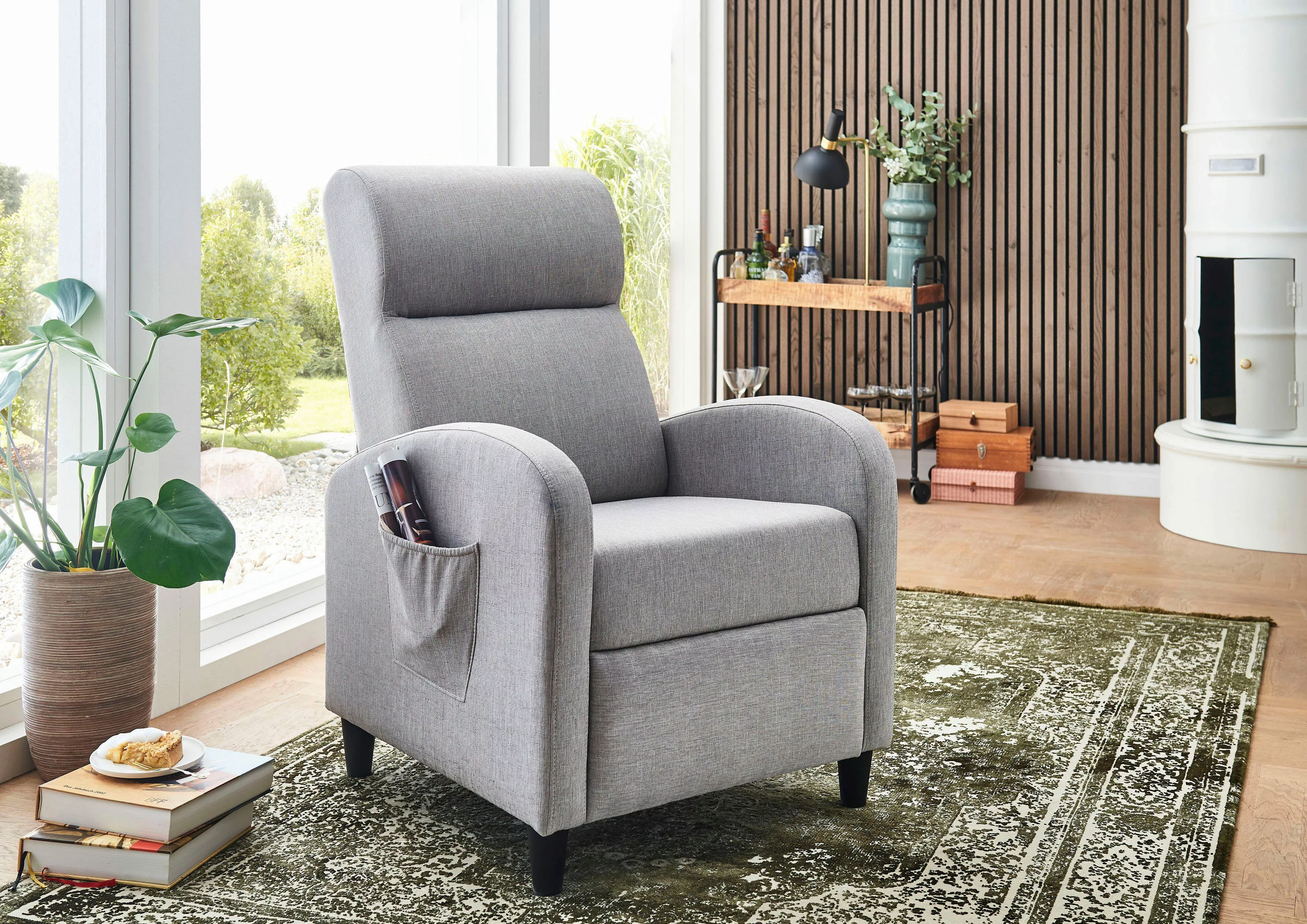 ATLANTIC home collection Relaxsessel "Tom", mit Relaxfunktion, inklusive se günstig online kaufen