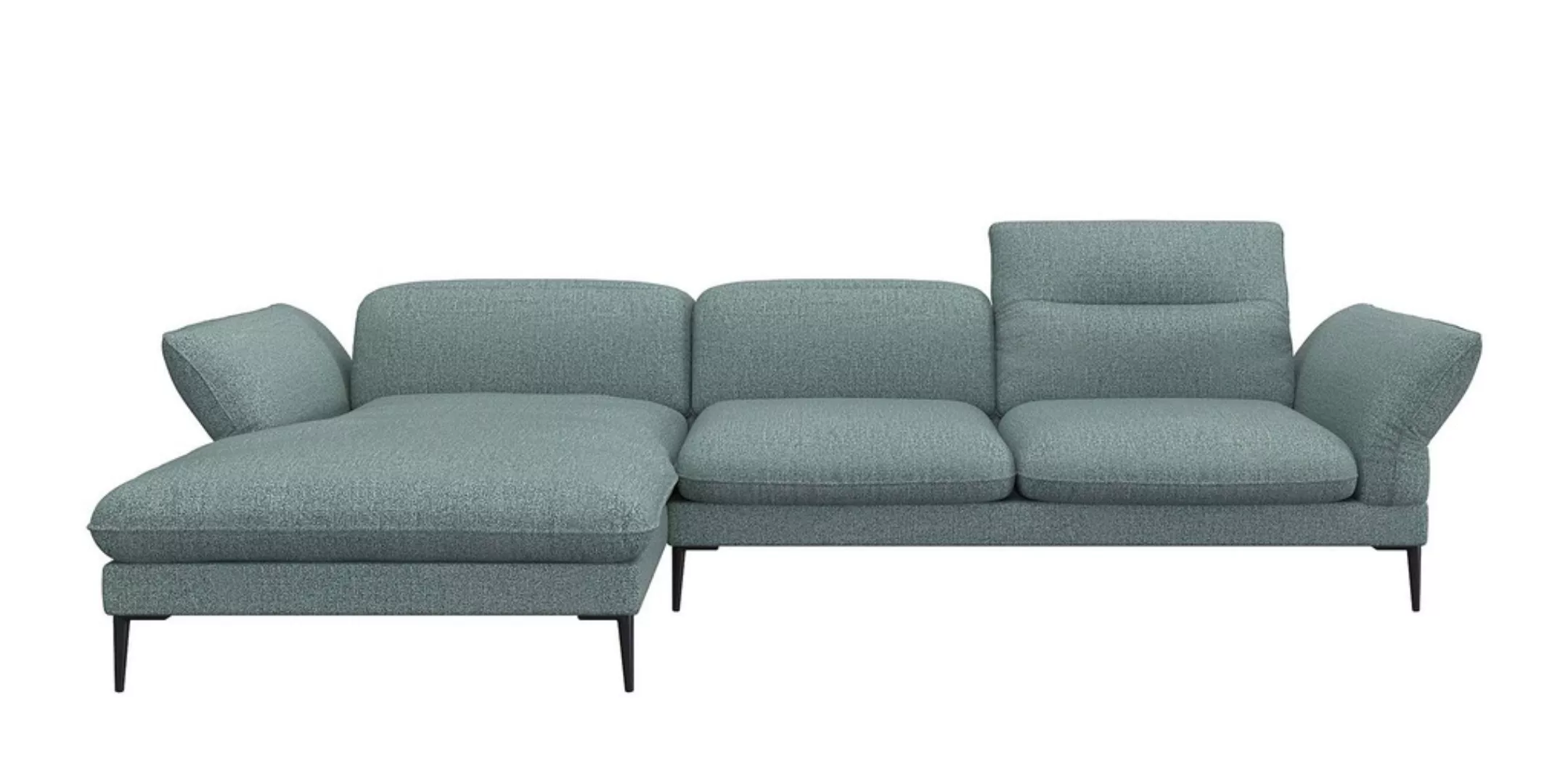 FLEXLUX Ecksofa "Salino, Funktionssofa mit Recamiere, Relaxsofa, Ecksofa", günstig online kaufen