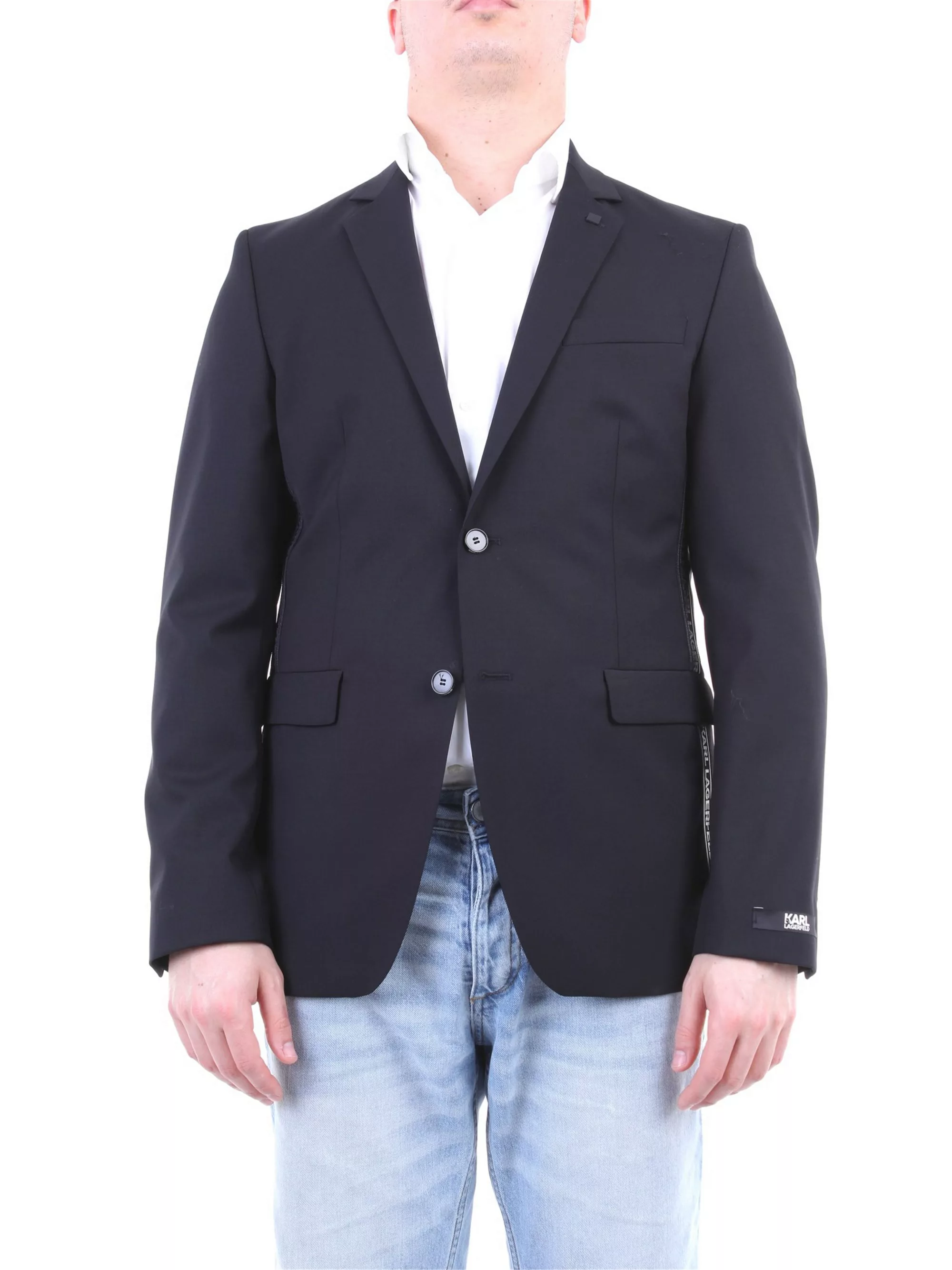 KARL LAGERFELD Blazer Herren schwarz günstig online kaufen