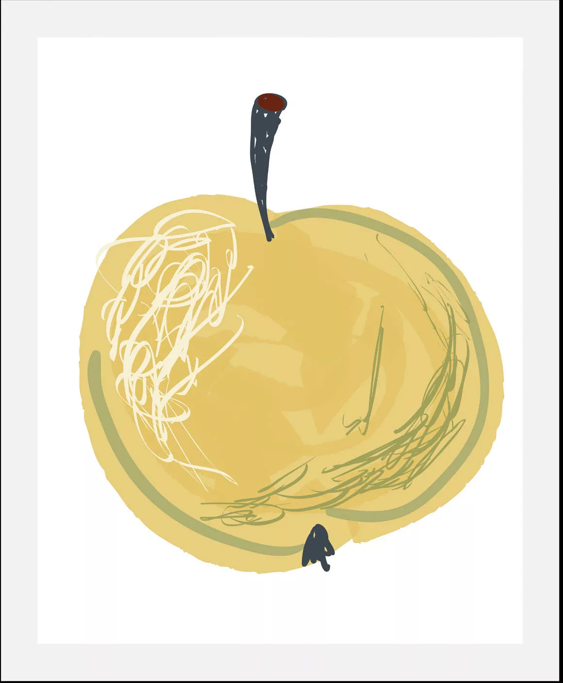 queence Bild "Fruit Art", Obst-Obst Bilder-Essen-Lebensmittel-Kunst, (1 St. günstig online kaufen