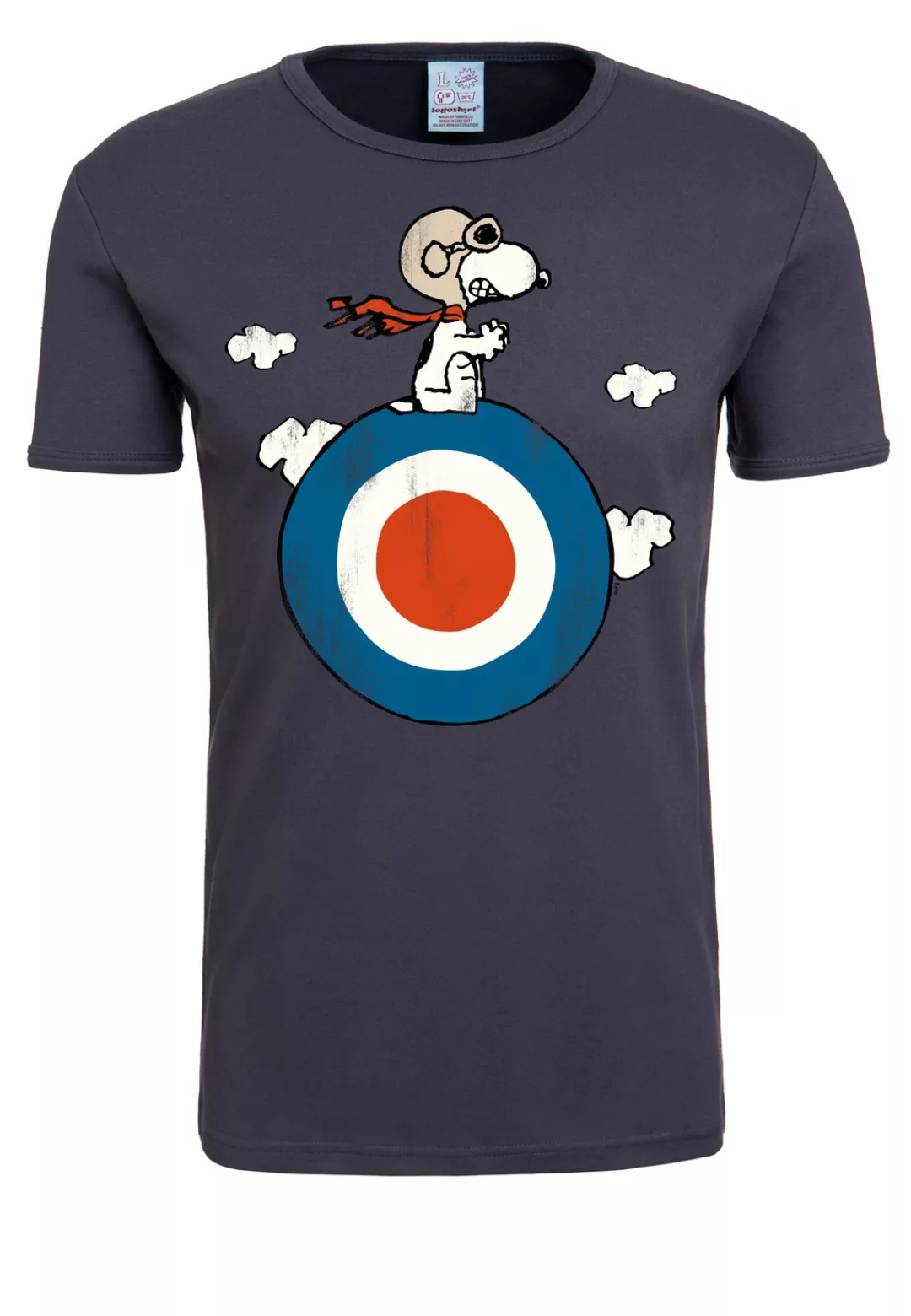 LOGOSHIRT T-Shirt "Peanuts - Snoopy Pilot", mit lizenziertem Print günstig online kaufen