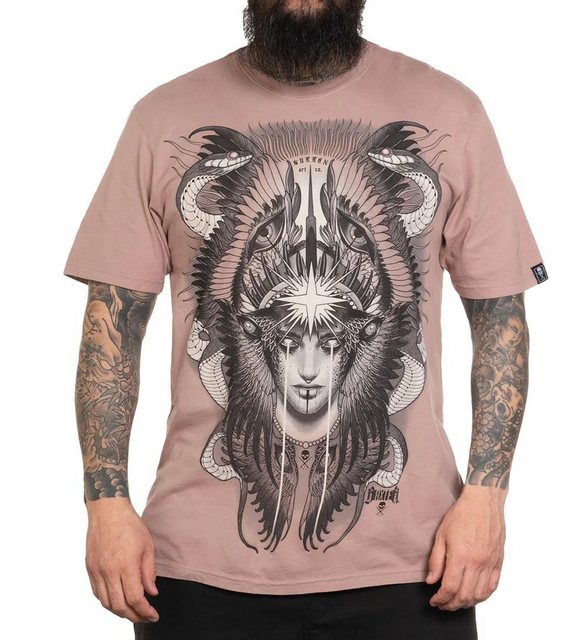 Sullen Clothing T-Shirt Duality Antler Braun günstig online kaufen