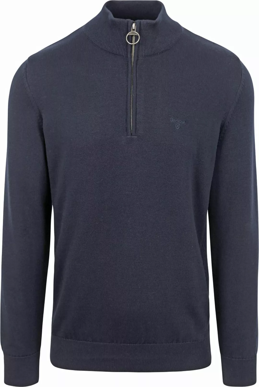 Barbour Half Zip Pullover Navy - Größe M günstig online kaufen