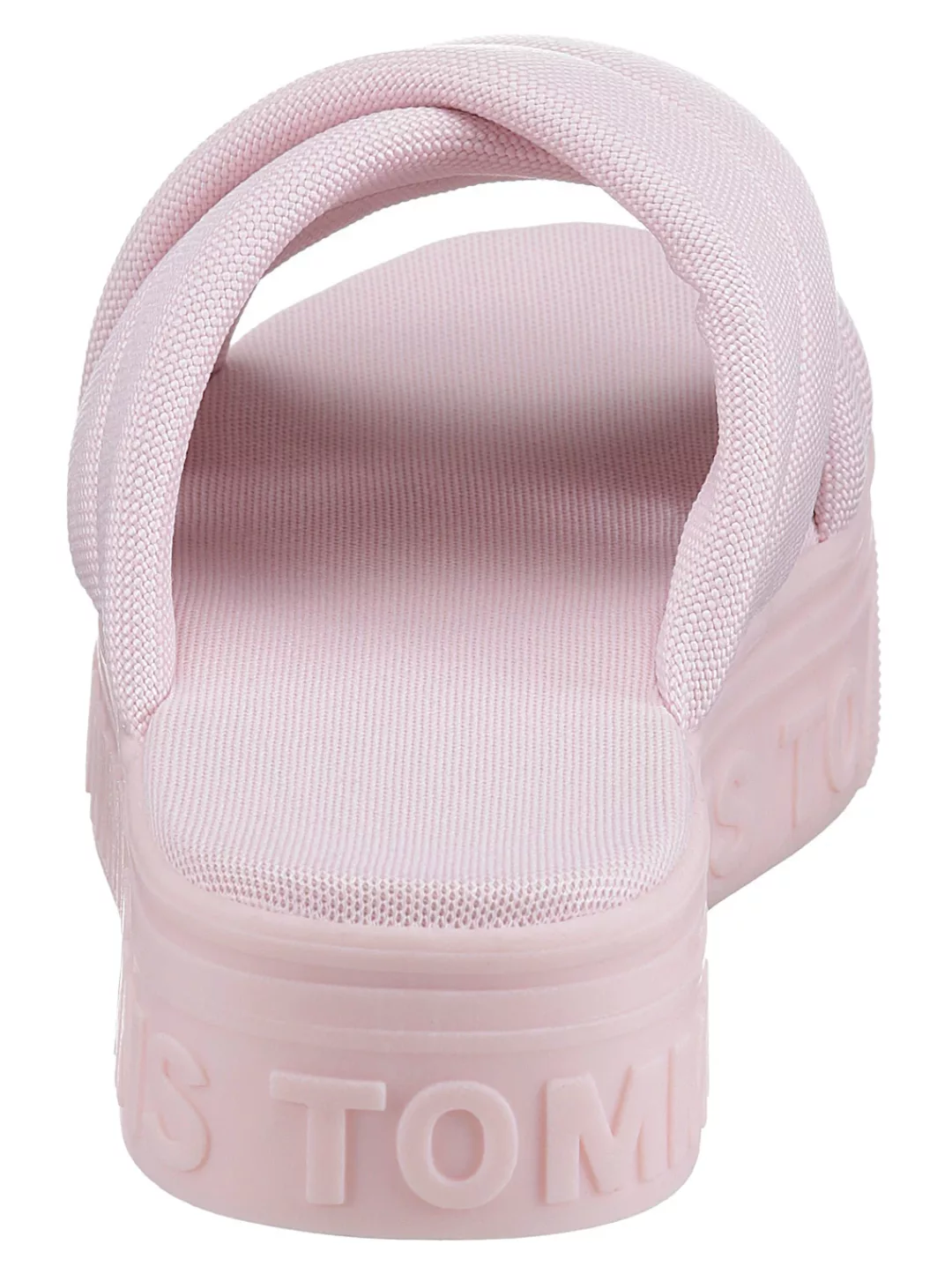 Tommy Jeans Pantolette "TOMMY JEANS FLTFRM SANDAL", mit wattierter Kreuzban günstig online kaufen