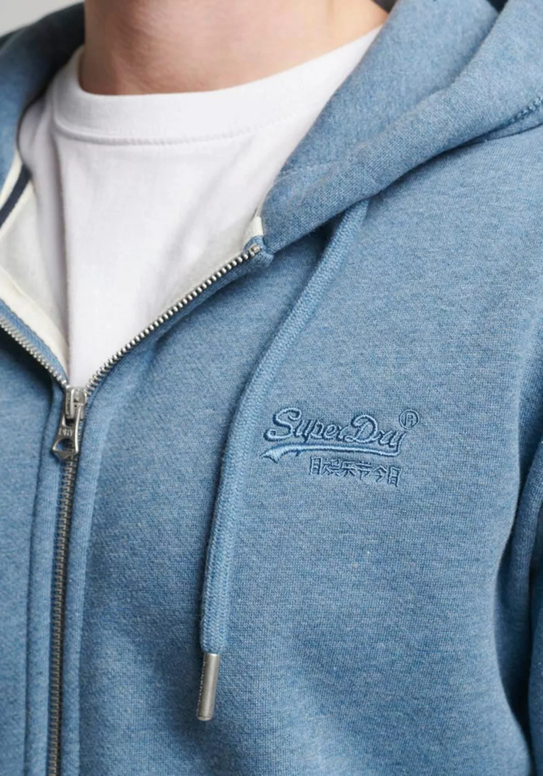 Superdry Kapuzensweatjacke "ESSENTIAL LOGO ZIP HOODIE" günstig online kaufen