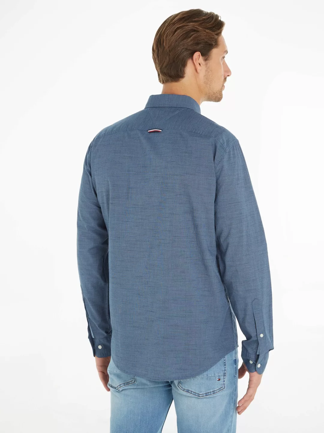 Tommy Hilfiger Langarmhemd "HOUNDSTOOTH RF SHIRT" günstig online kaufen