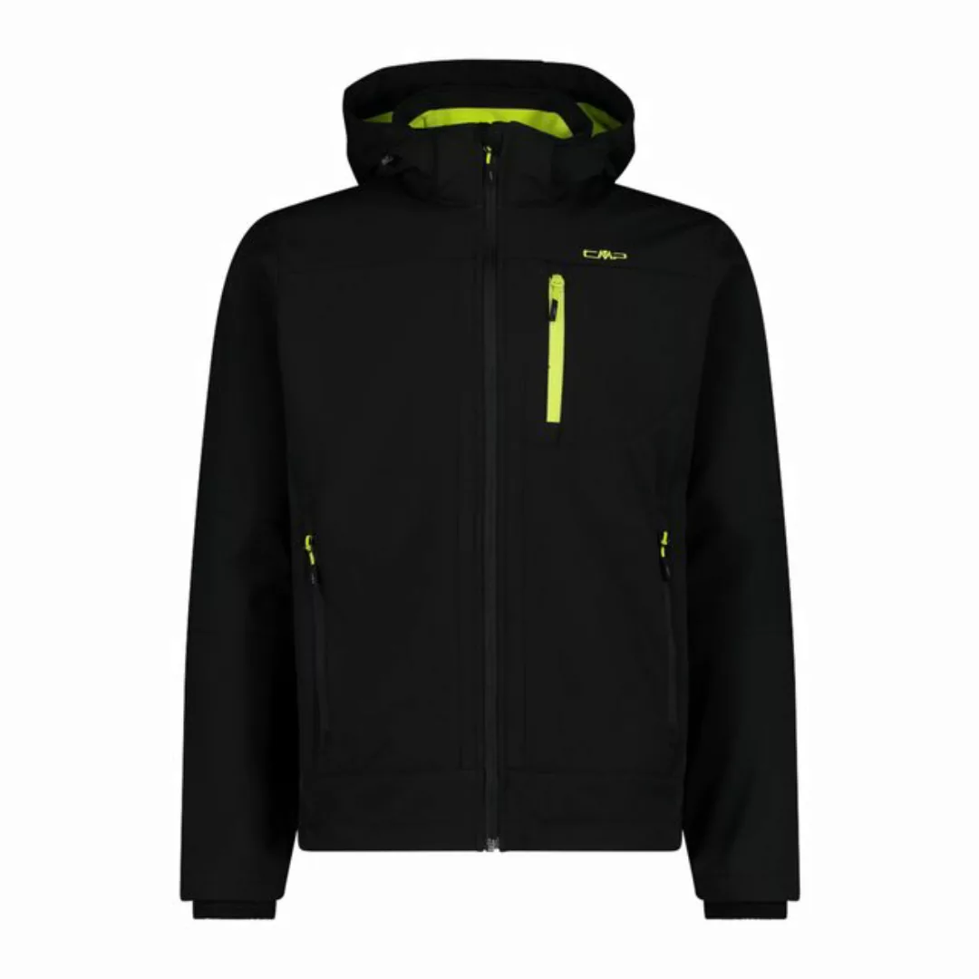 CMP Funktionsjacke MAN JACKET ZIP HOOD NERO-ACIDO günstig online kaufen