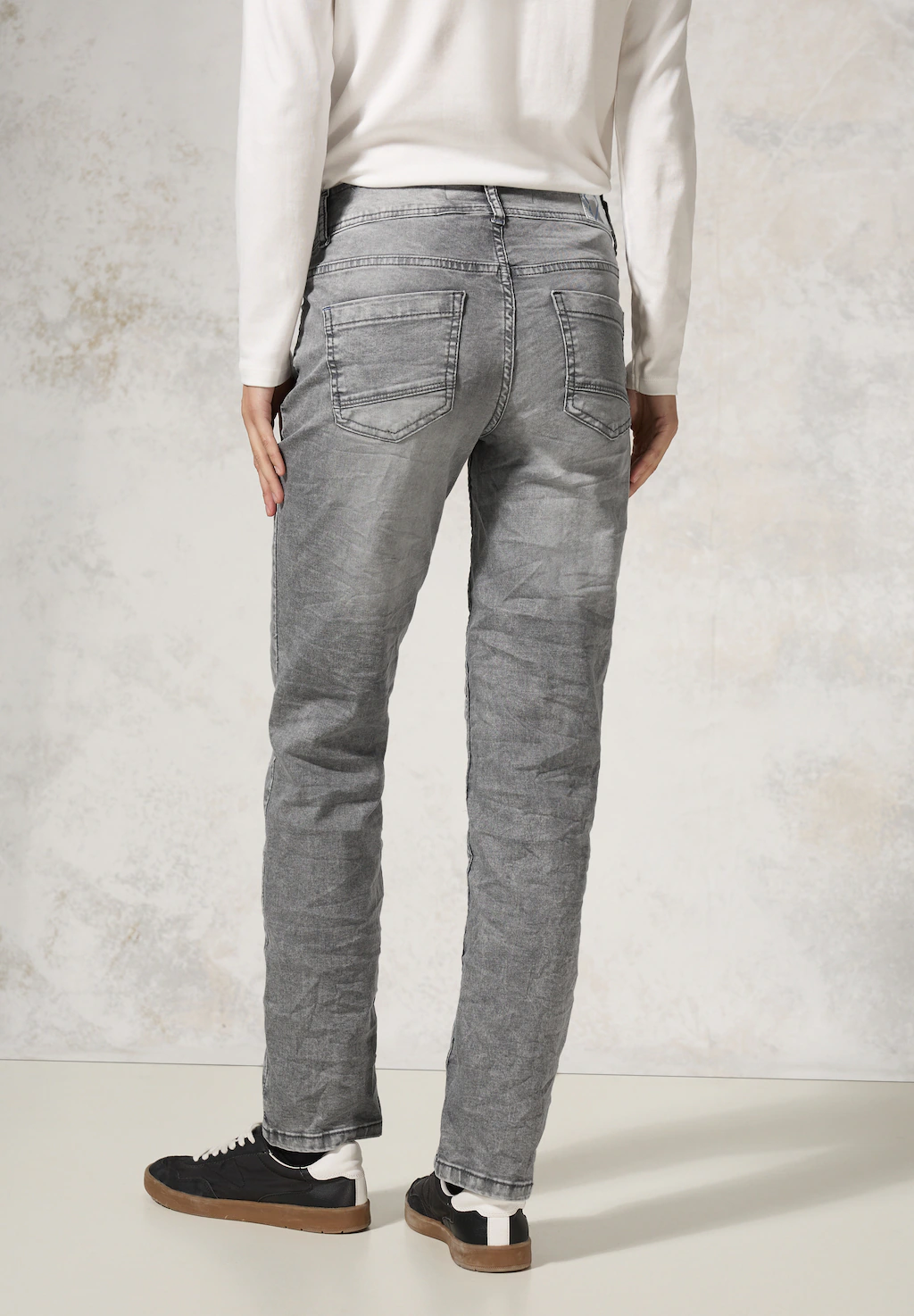 Cecil Straight-Jeans, Middle Waist günstig online kaufen