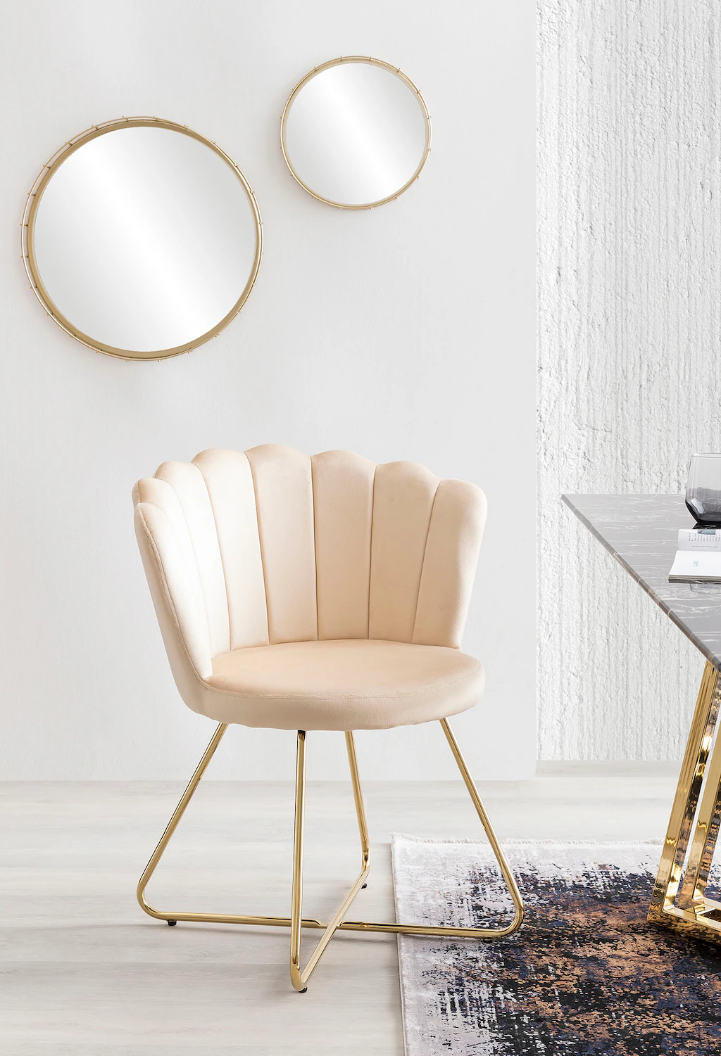 SalesFever Polsterstuhl "Komfortabler Polsterstuhl im eleganten Design", (S günstig online kaufen