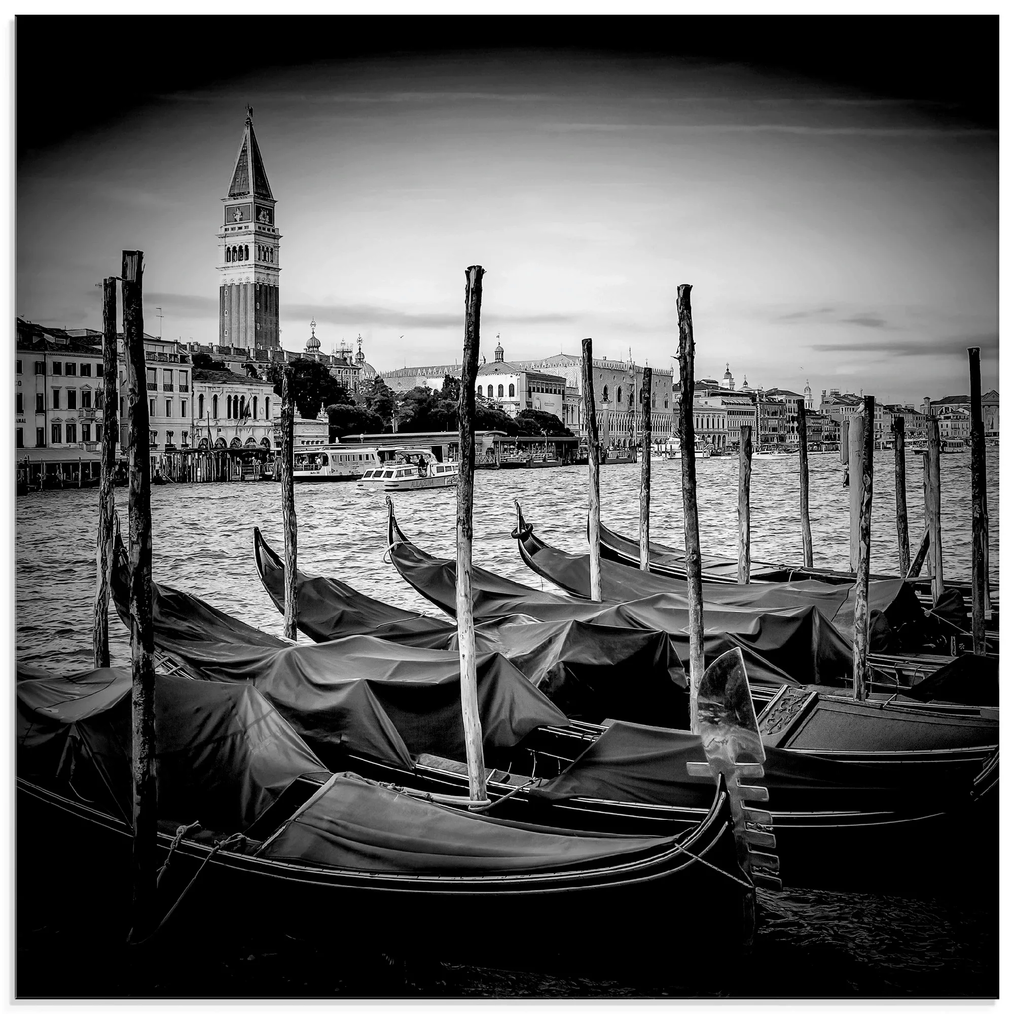 Artland Glasbild "Venedig Canal Grande & Markusturm II", Italien, (1 St.), günstig online kaufen