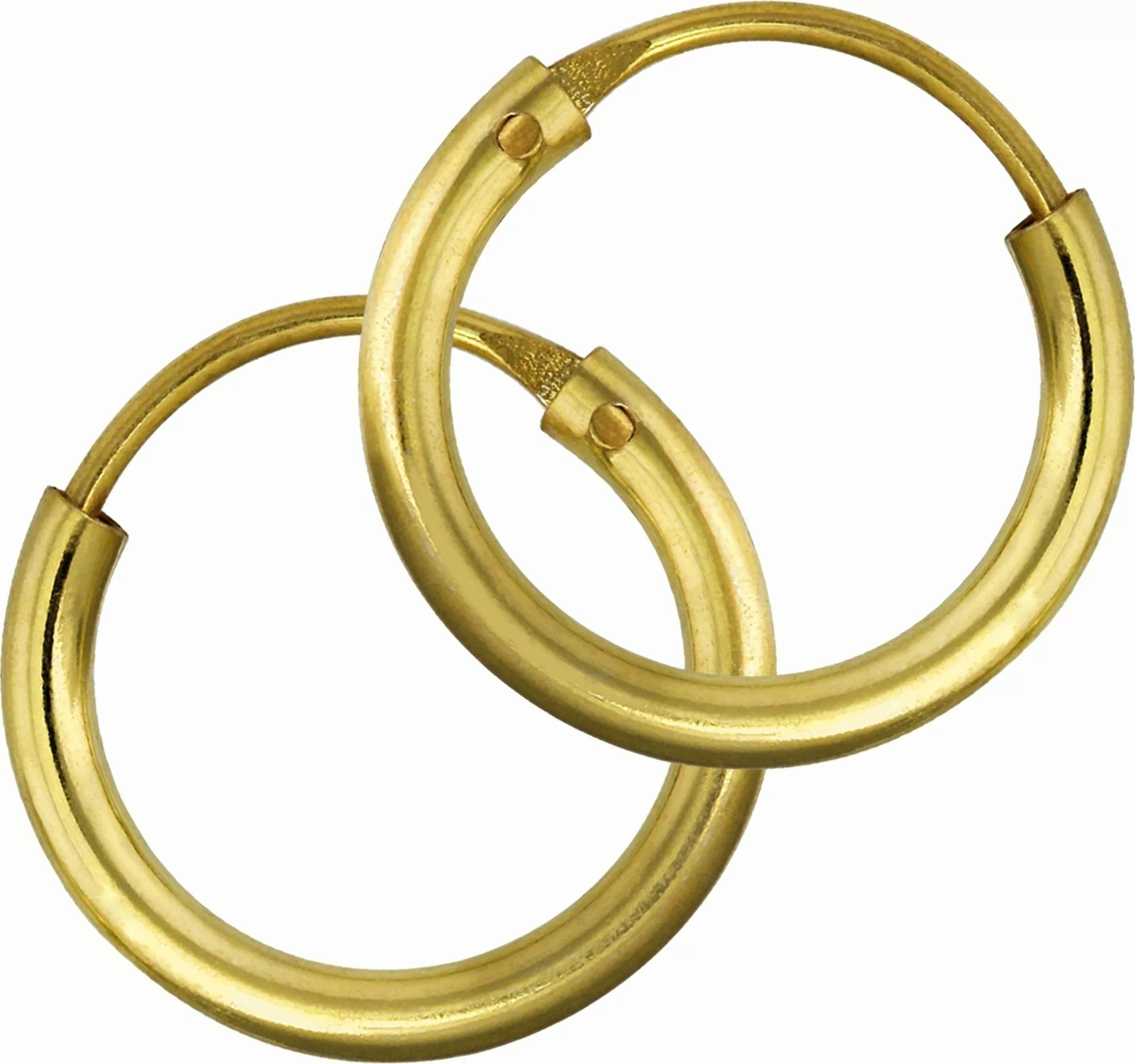 GoldDream Paar Creolen GoldDream Ohrringe gefertigt günstig online kaufen