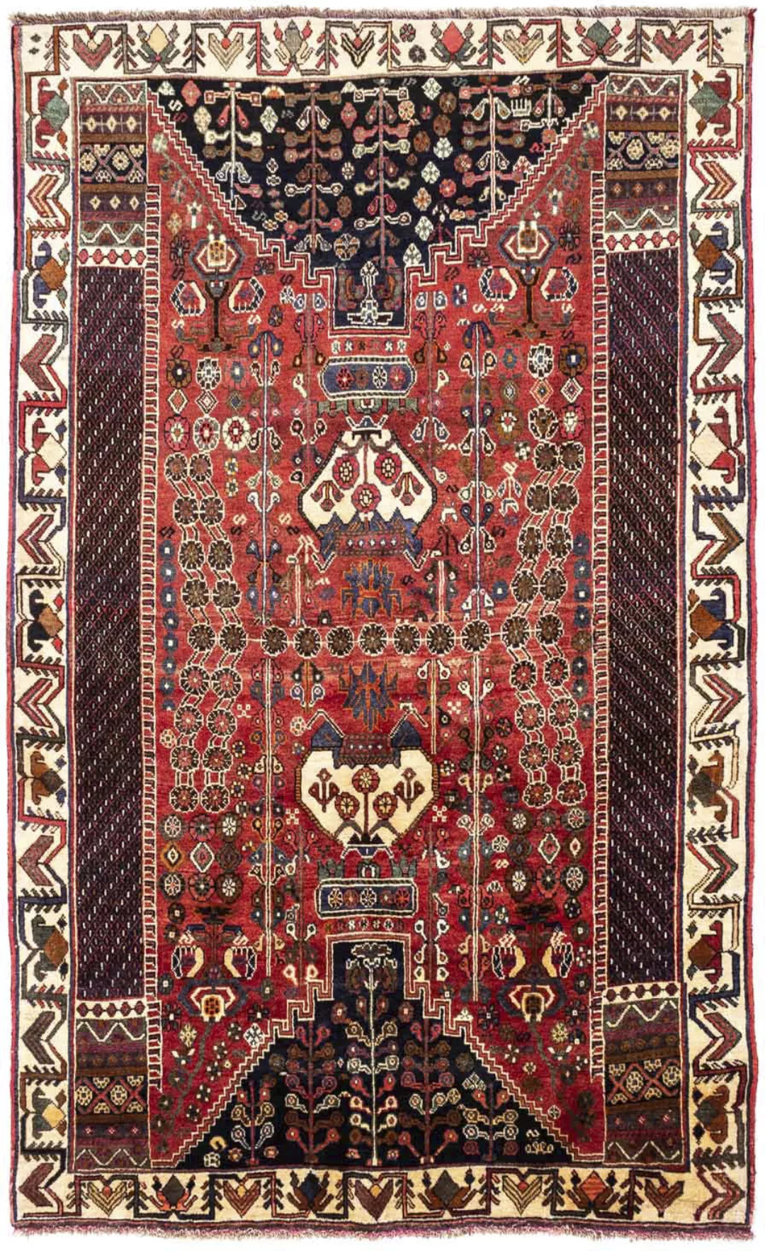 morgenland Wollteppich »Ghashghai Medaillon 270 x 170 cm«, rechteckig, Unik günstig online kaufen