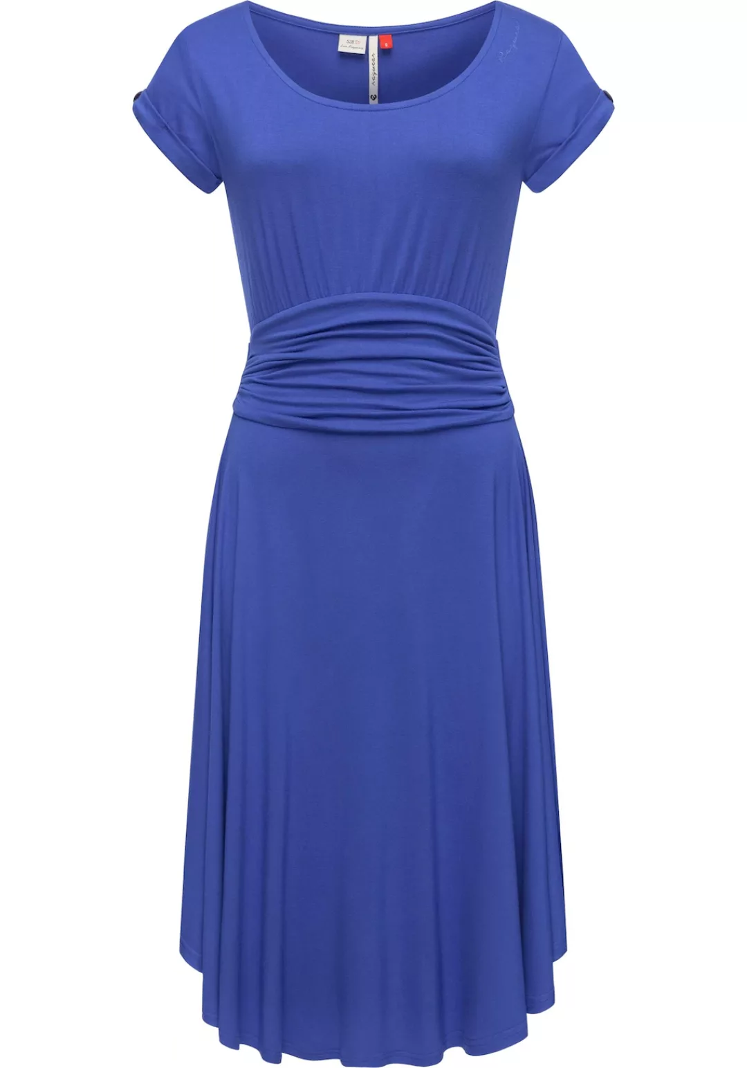 Ragwear Sommerkleid "Yvone Solid", leichtes Jersey-Kleid mit Taillengürtel günstig online kaufen
