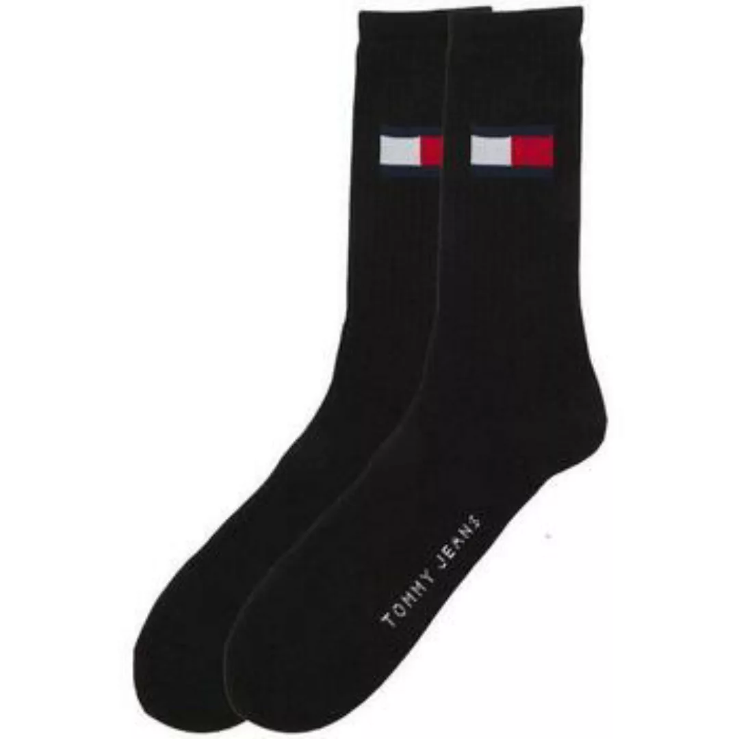 Tommy Hilfiger  Socken 2 Pack Flag Logo Socks Black günstig online kaufen