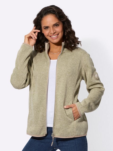 Witt Fleecejacke Strickfleece-Jacke günstig online kaufen