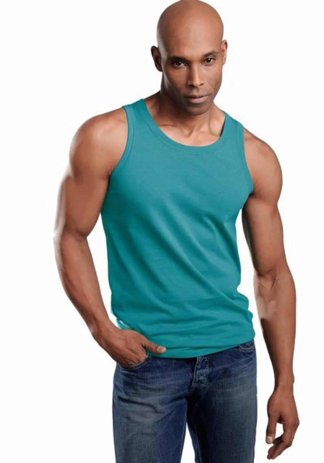 H.I.S Tanktop Unterhemd für Herren (Packung, 3-tlg) mit Rundhals aus Baumwo günstig online kaufen