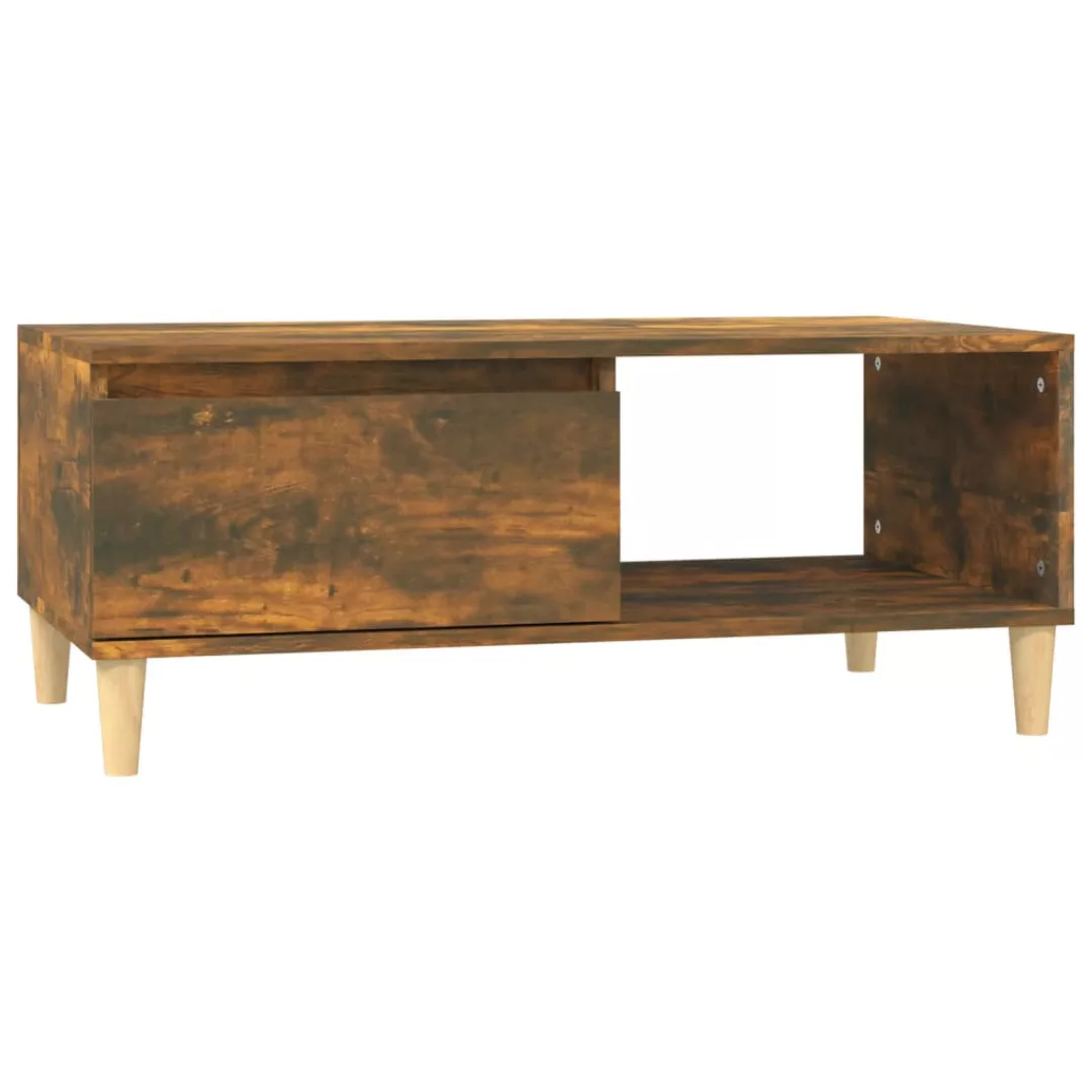 Vidaxl Couchtisch Räuchereiche 90x50x36,5 Cm Holzwerkstoff günstig online kaufen