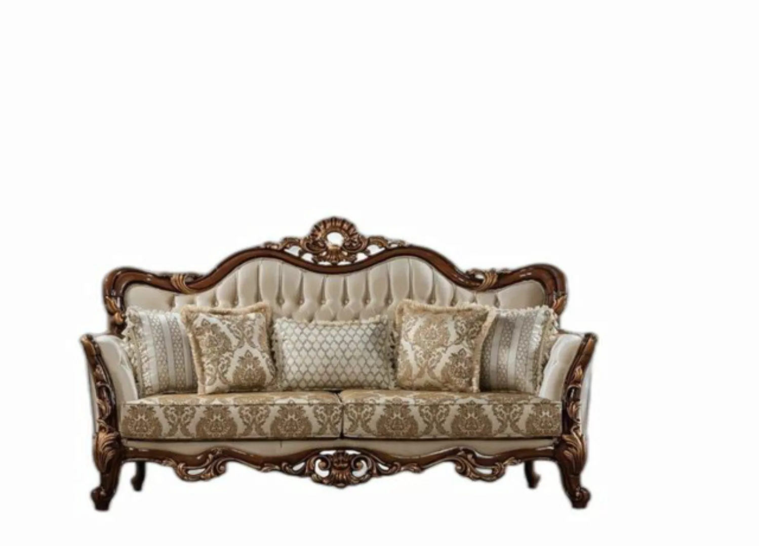 Xlmoebel 3-Sitzer Sofa 3 Sitzer Barock Rokoko Dreisitzer Luxus Wohnzimmer B günstig online kaufen