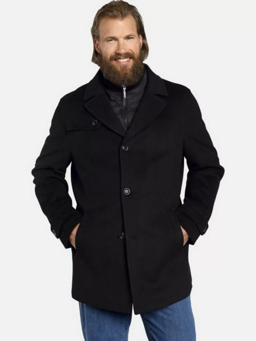 Jan Vanderstorm Wolljacke TJORVE elegante Wolljacke günstig online kaufen