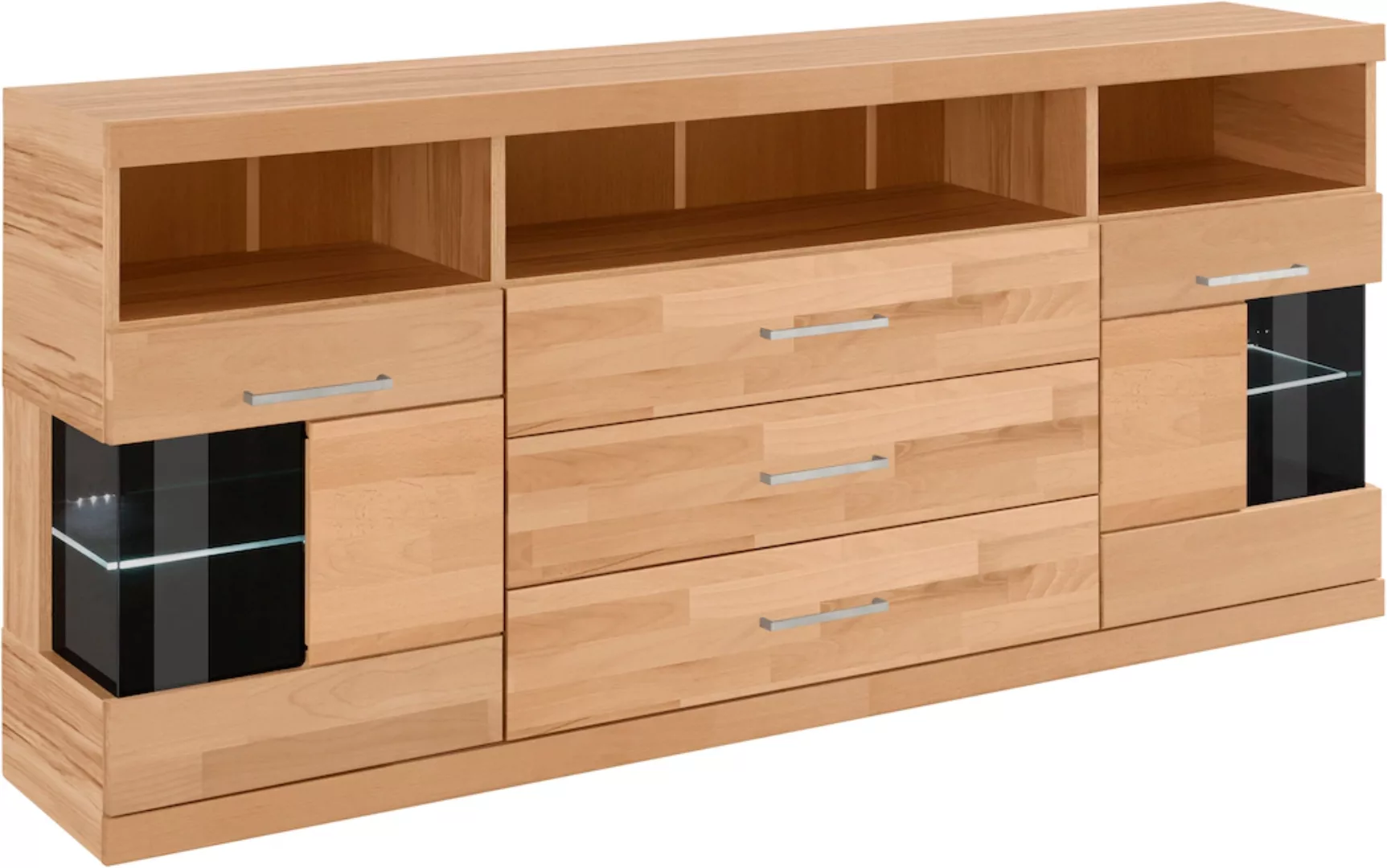 Home affaire Sideboard "Ribe", Breite 180 cm günstig online kaufen