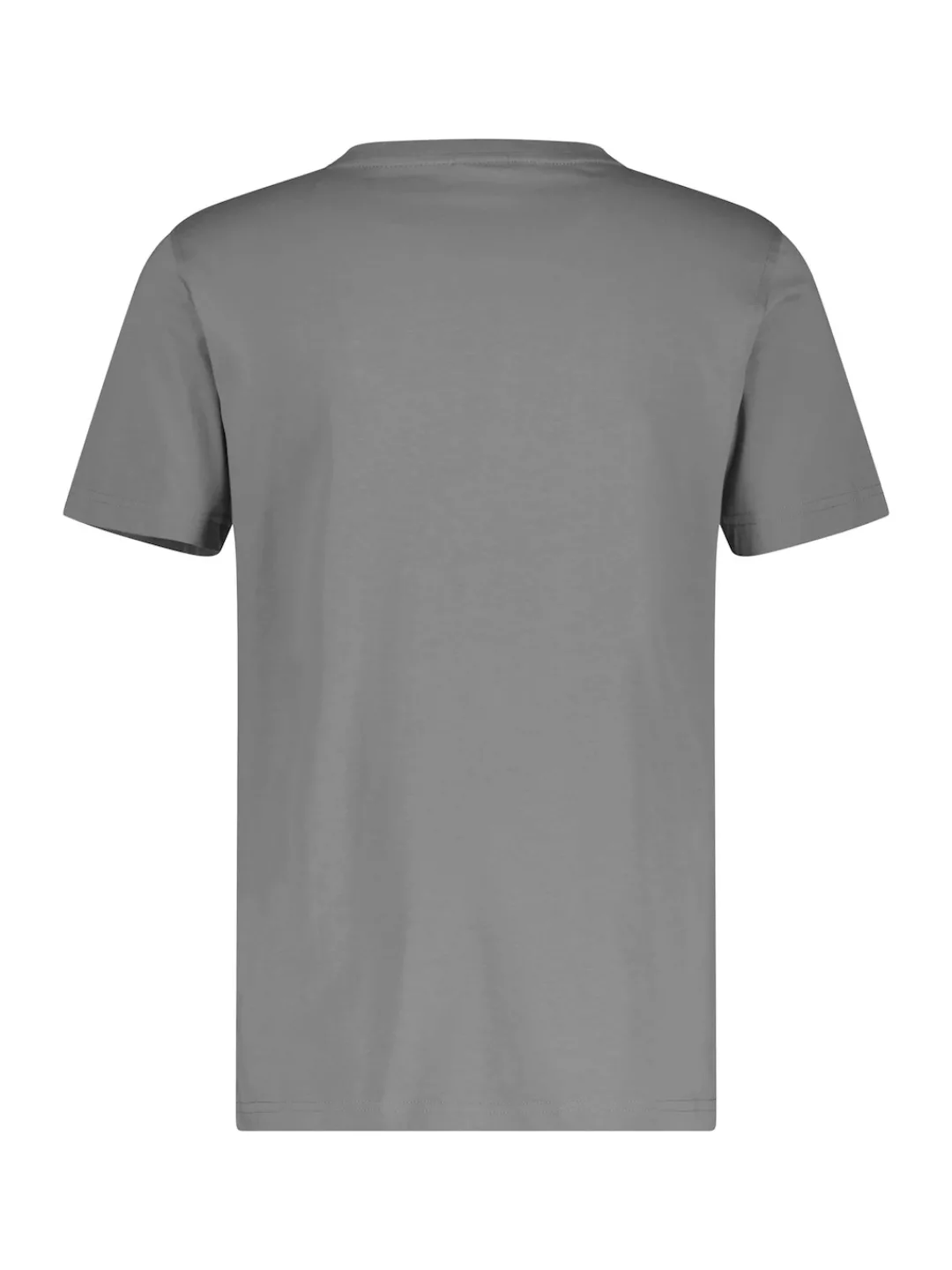 LERROS T-Shirt "LERROS Basic T-Shirt mit Logostitch, unifarben" günstig online kaufen