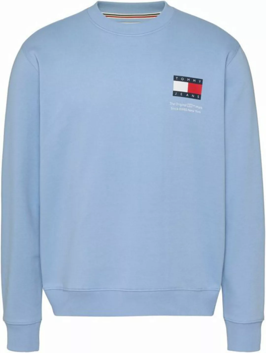 Tommy Jeans Sweatshirt TJM REG ESSENTIAL FLAG CNECK EXT Rundhals-Sweatshirt günstig online kaufen