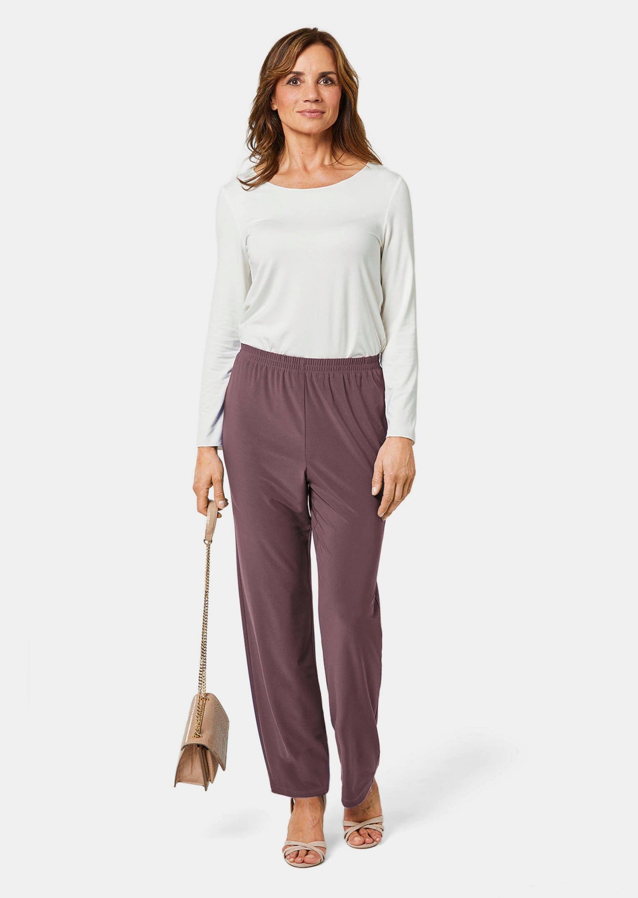 GOLDNER Schlupfhose Bequeme Slinky-Hose mit Schlupfbund günstig online kaufen