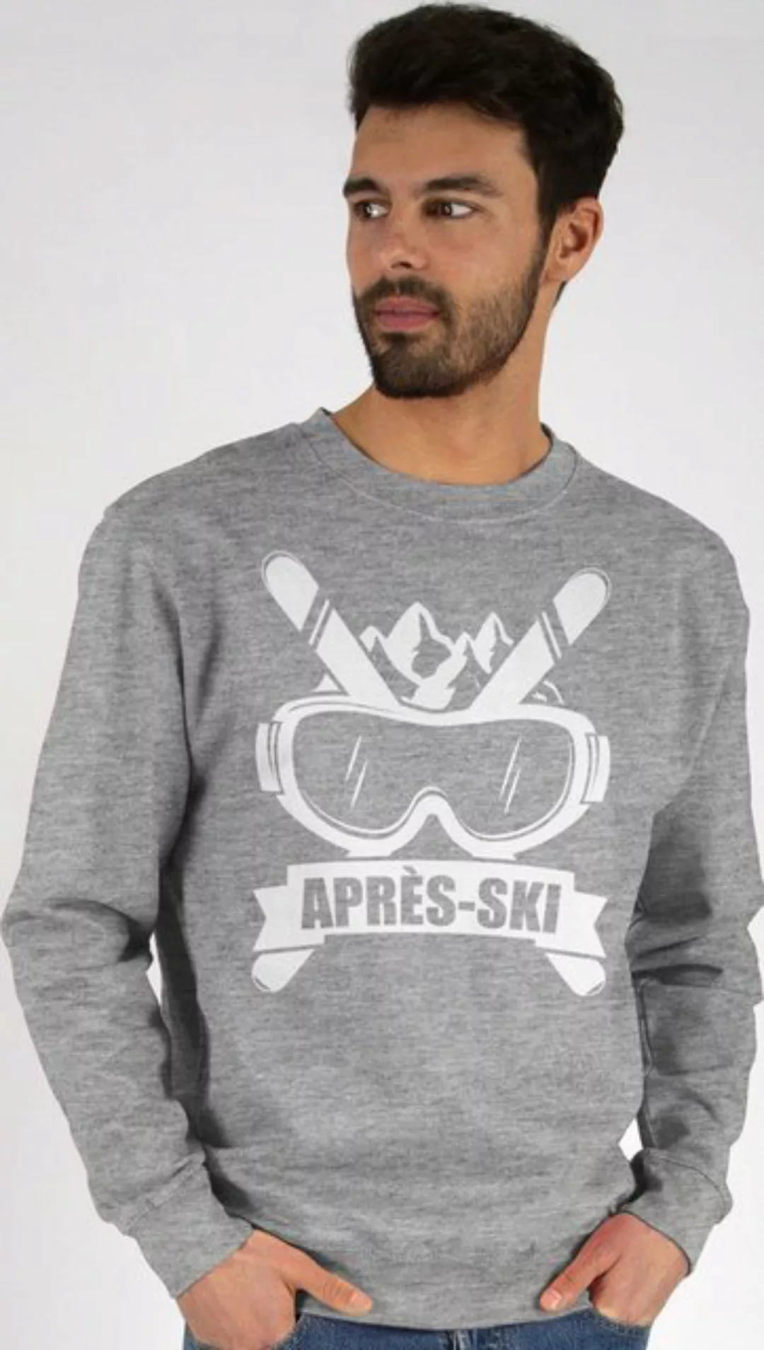 Shirtracer Sweatshirt Après-Ski Skibrille (1-tlg) Apres Ski Party günstig online kaufen