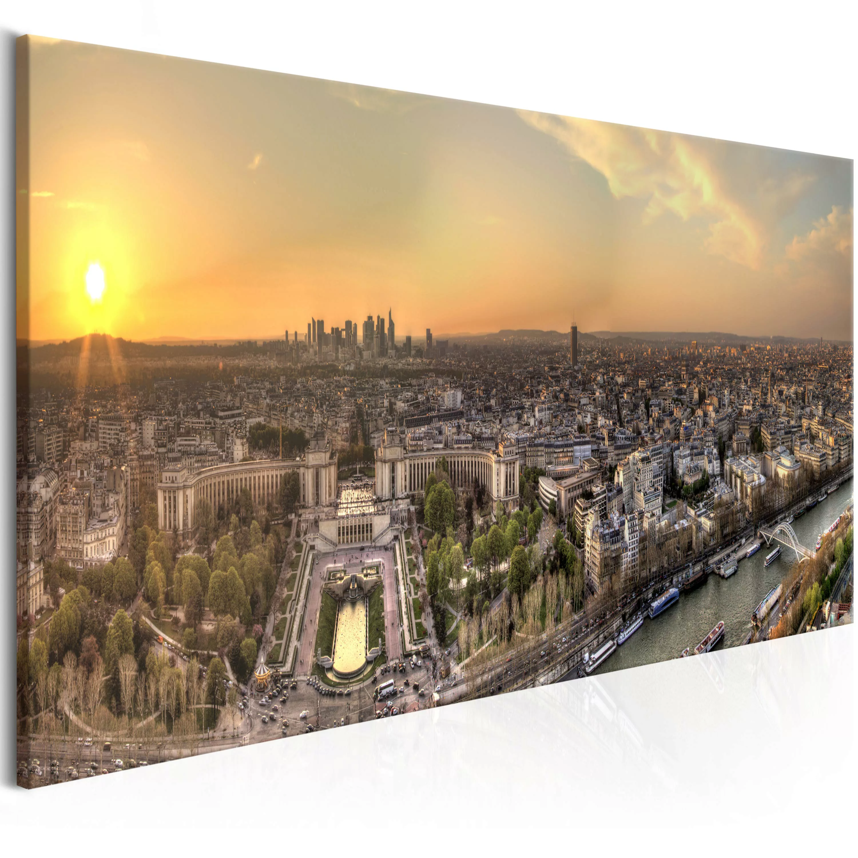 Wandbild - View From Eiffel Tower (1 Part) Narrow günstig online kaufen