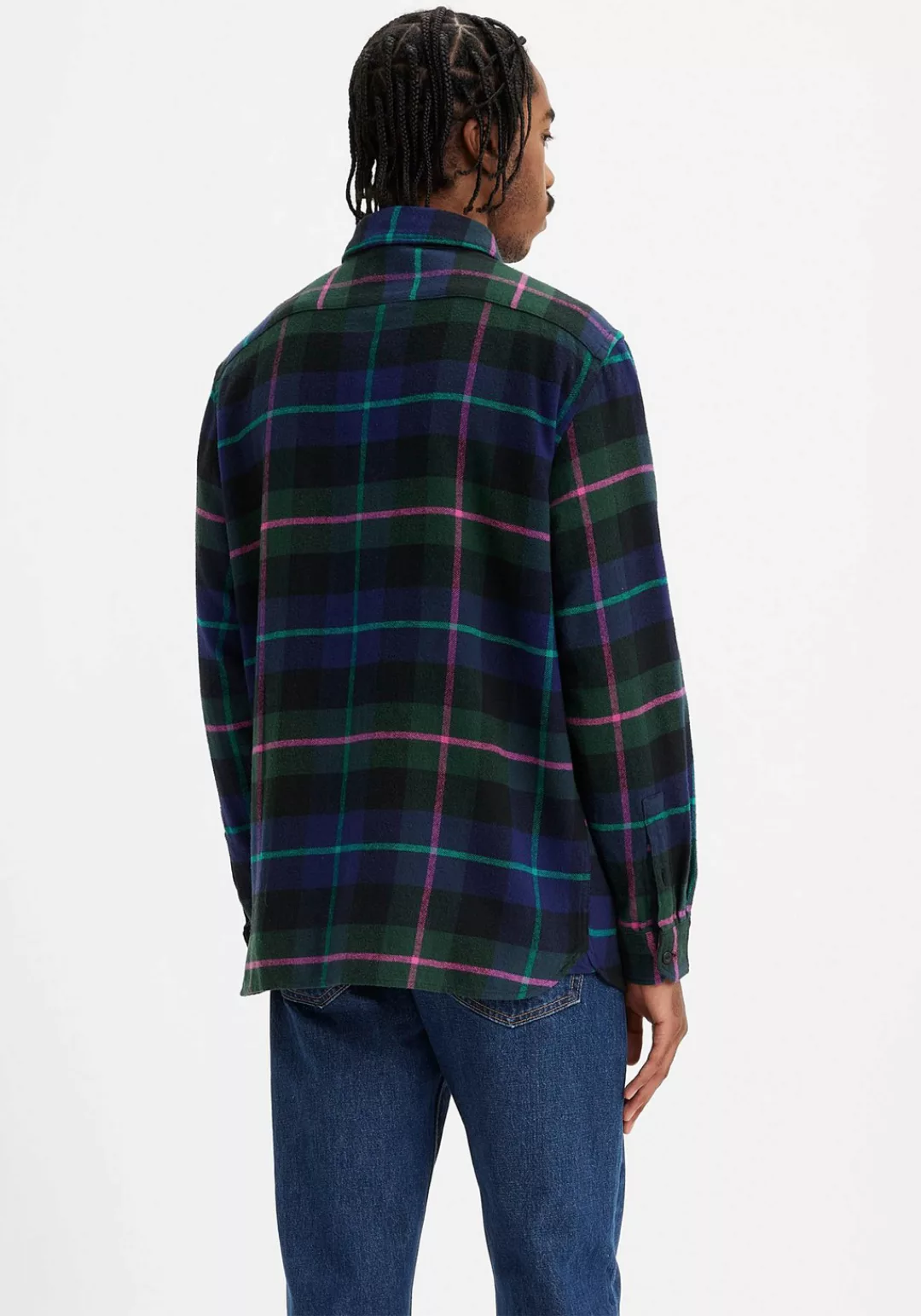 Levi's® Flanellhemd JACKSON WORKER mit durchgehender Knopfleiste günstig online kaufen