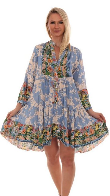 Charis Moda Sommerkleid "MaiLin" Tunikakleid mit besonderem Druckdesign günstig online kaufen