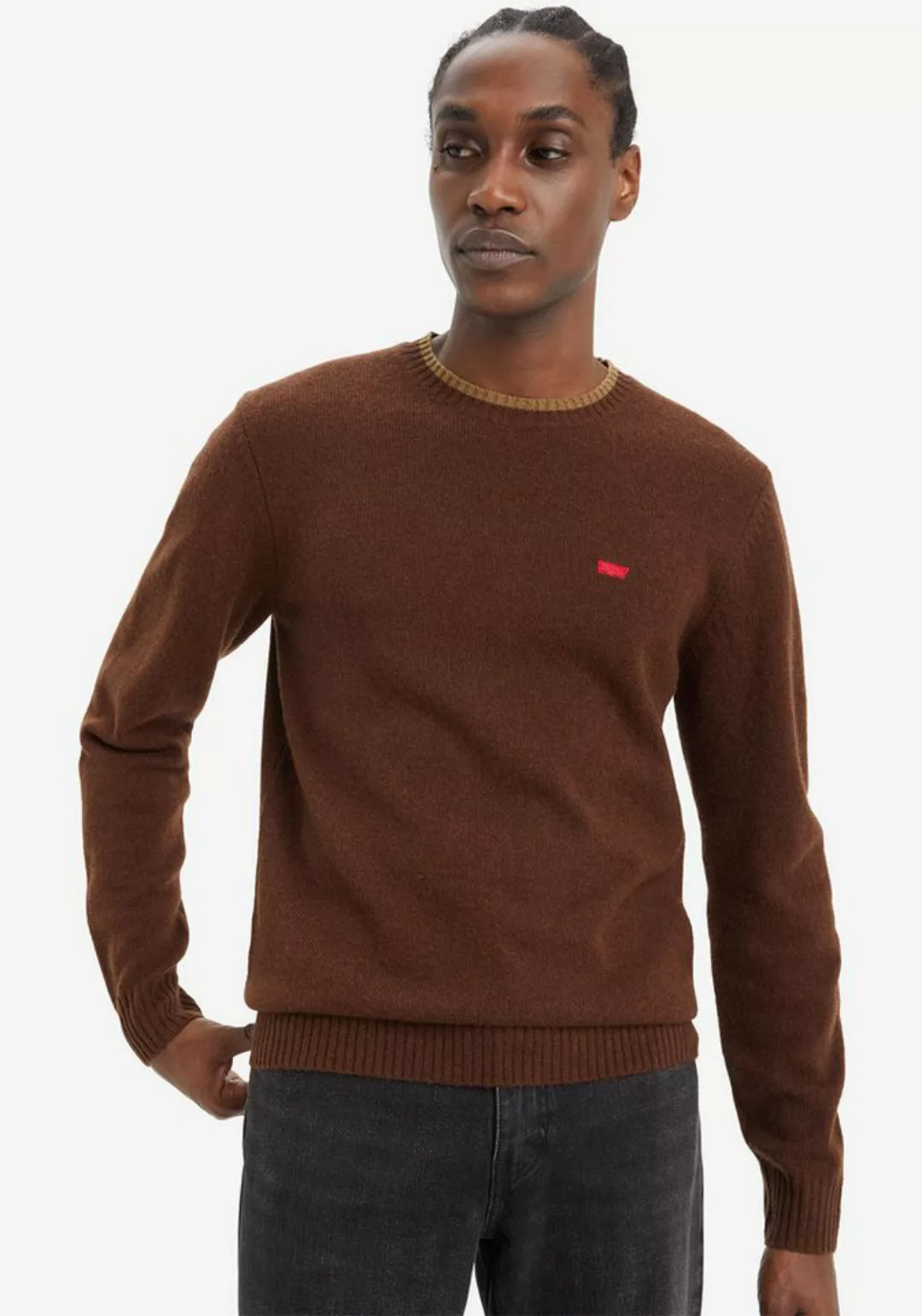 Levi's® Wollpullover ORIGINAL HM SWEATER in klassischer Rundhalsform günstig online kaufen