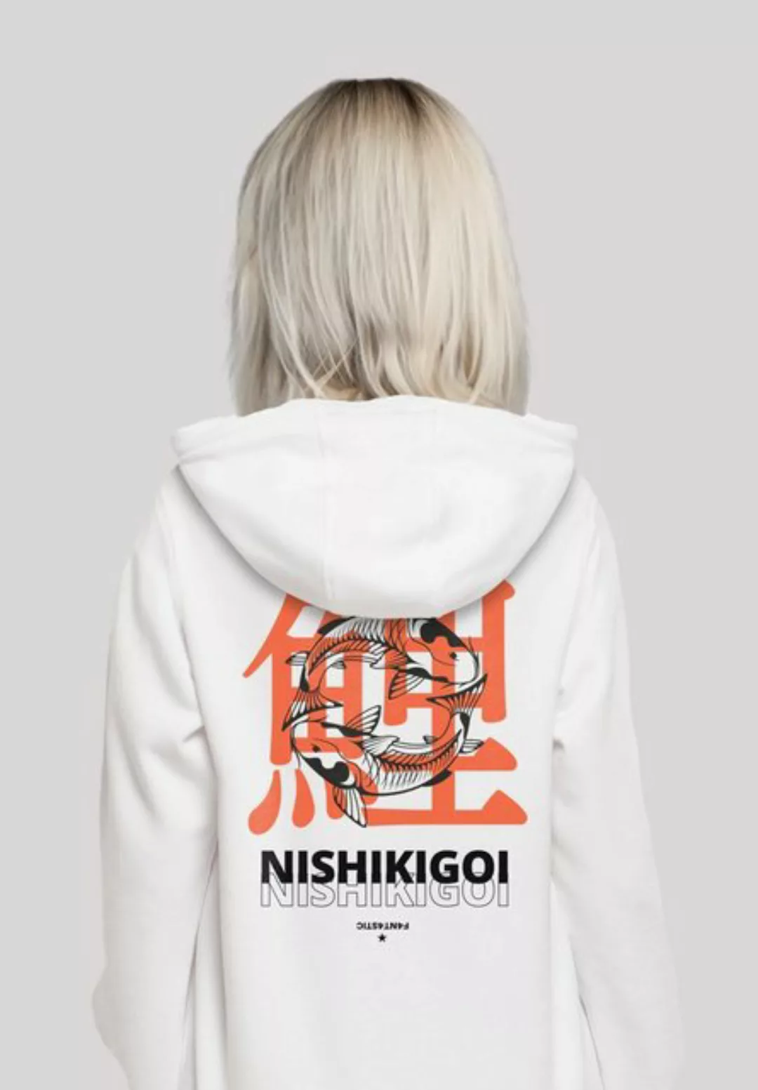 F4NT4STIC Kapuzenpullover Nishikigoi Hoodie, Warm, Bequem günstig online kaufen