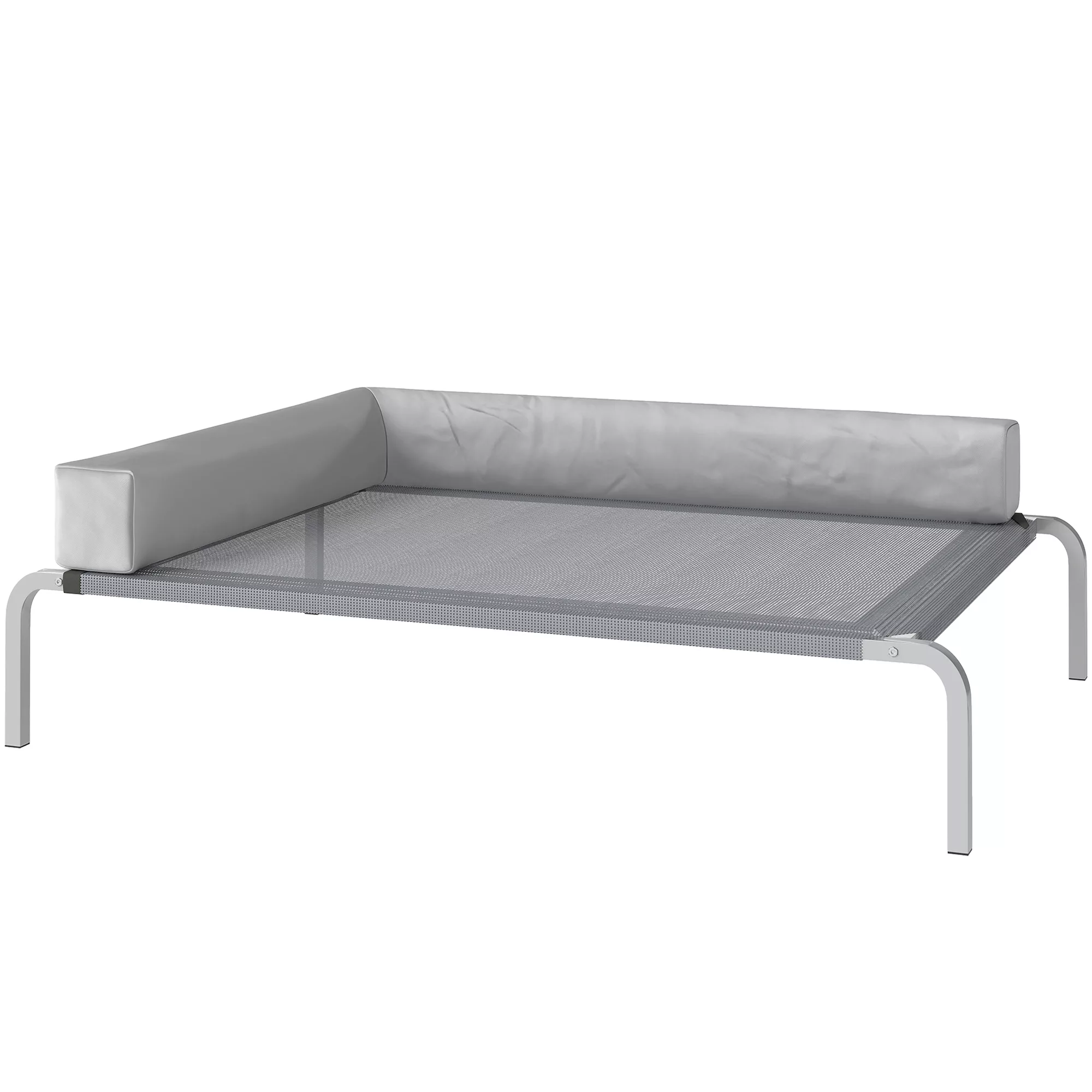 PawHut Hundeliege Outdoor, Erhöhtes Hundebett für Mittelgroße Hunde, Kühlen günstig online kaufen