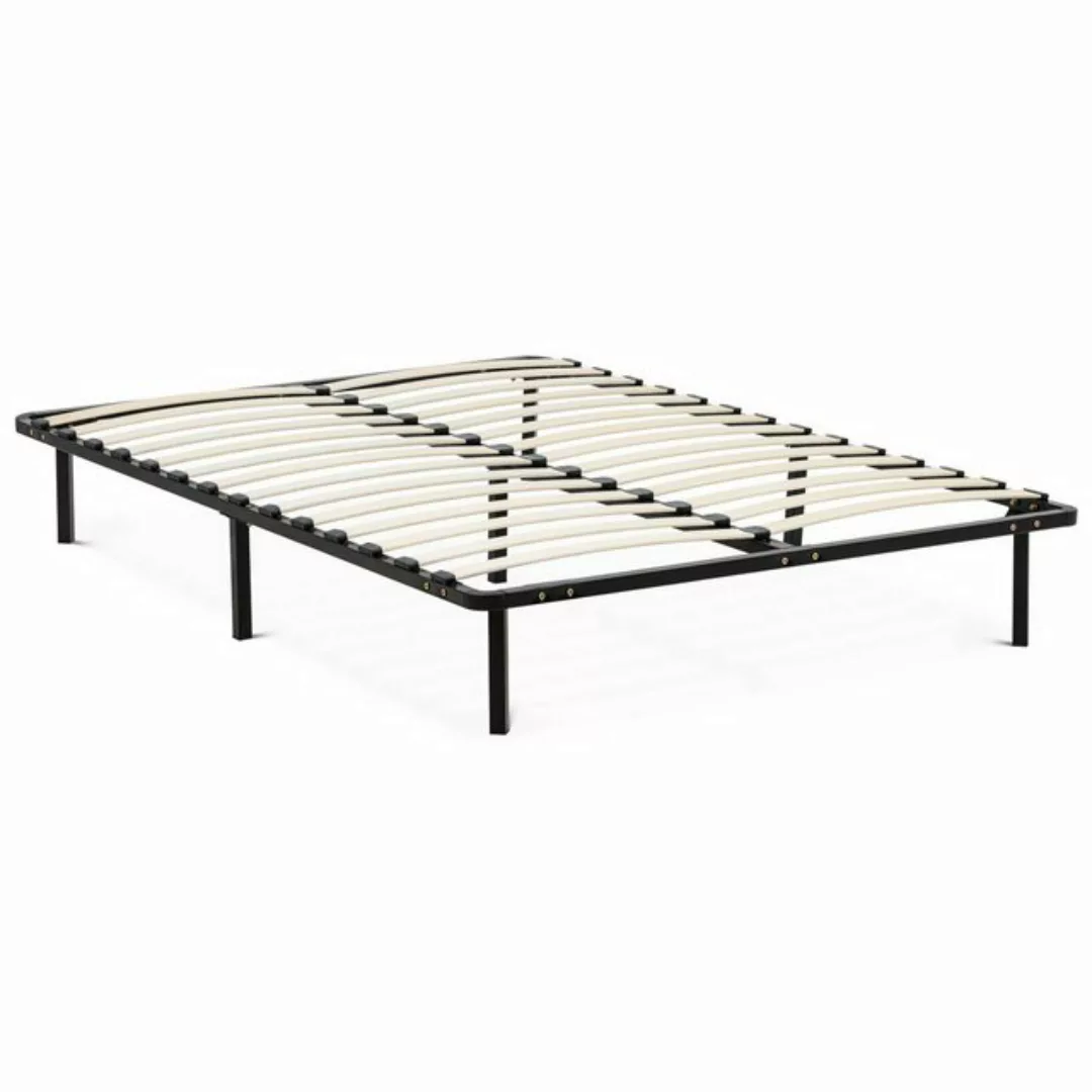 Uniprodo Bettgestell Bett mit Lattenrost 140 x 200 cm 400 kg Bettgestell mi günstig online kaufen