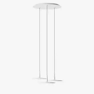 Vibia Skan Pendelleuchte LED 3-flammig, weiß - Casambi günstig online kaufen