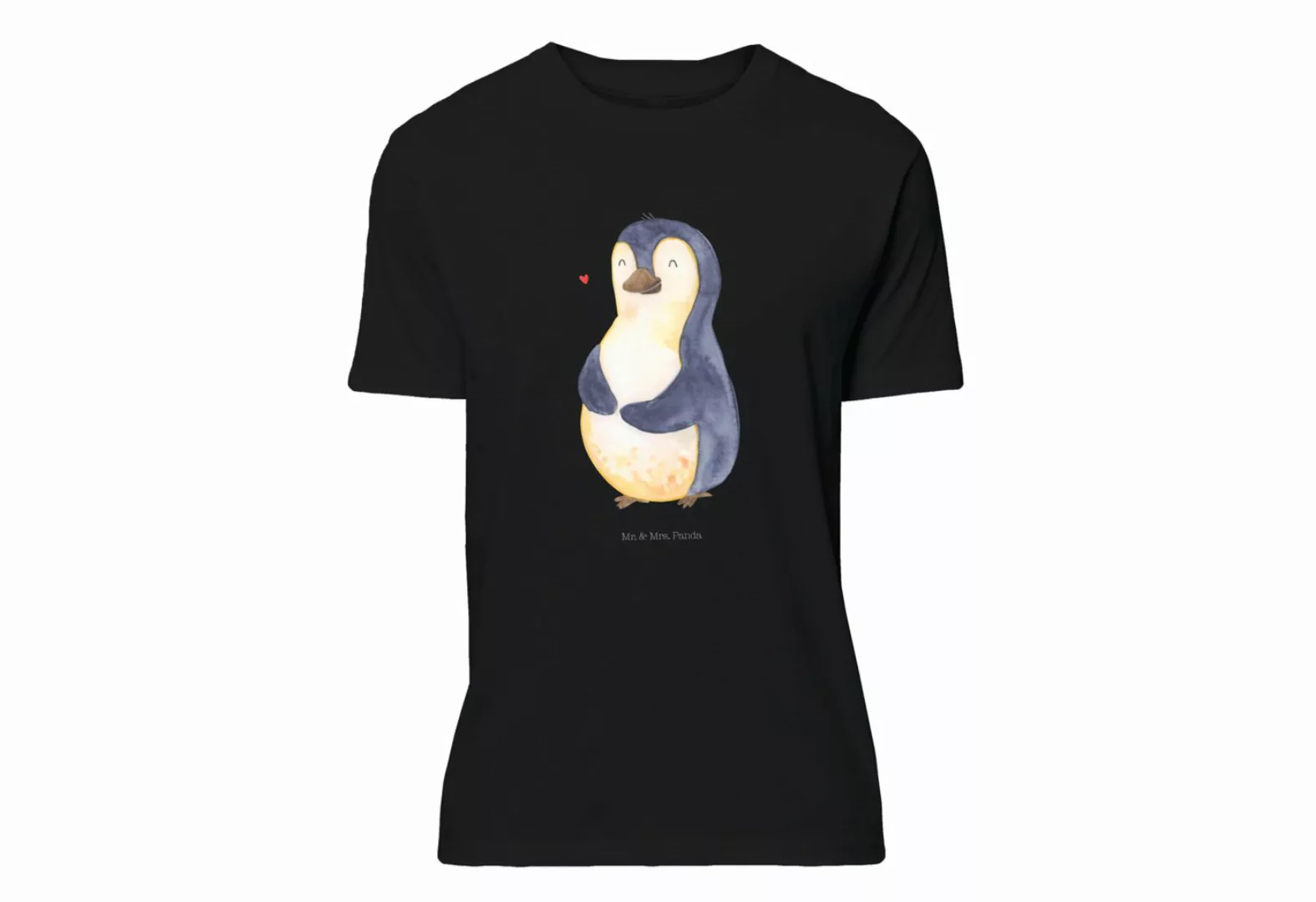 Mr. & Mrs. Panda T-Shirt Pinguin Diät - Schwarz - Geschenk, Motivation, Gew günstig online kaufen