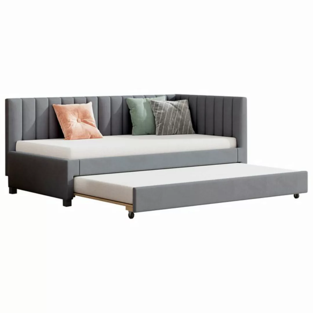 HAUSS SPOLE Schlafsofa 90x200cm mit ausziehbares Schlafsofa, Lattenrost, Sa günstig online kaufen