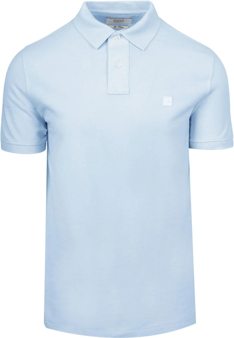 King Essentials The Rene Poloshirt Hellblau - Größe L günstig online kaufen