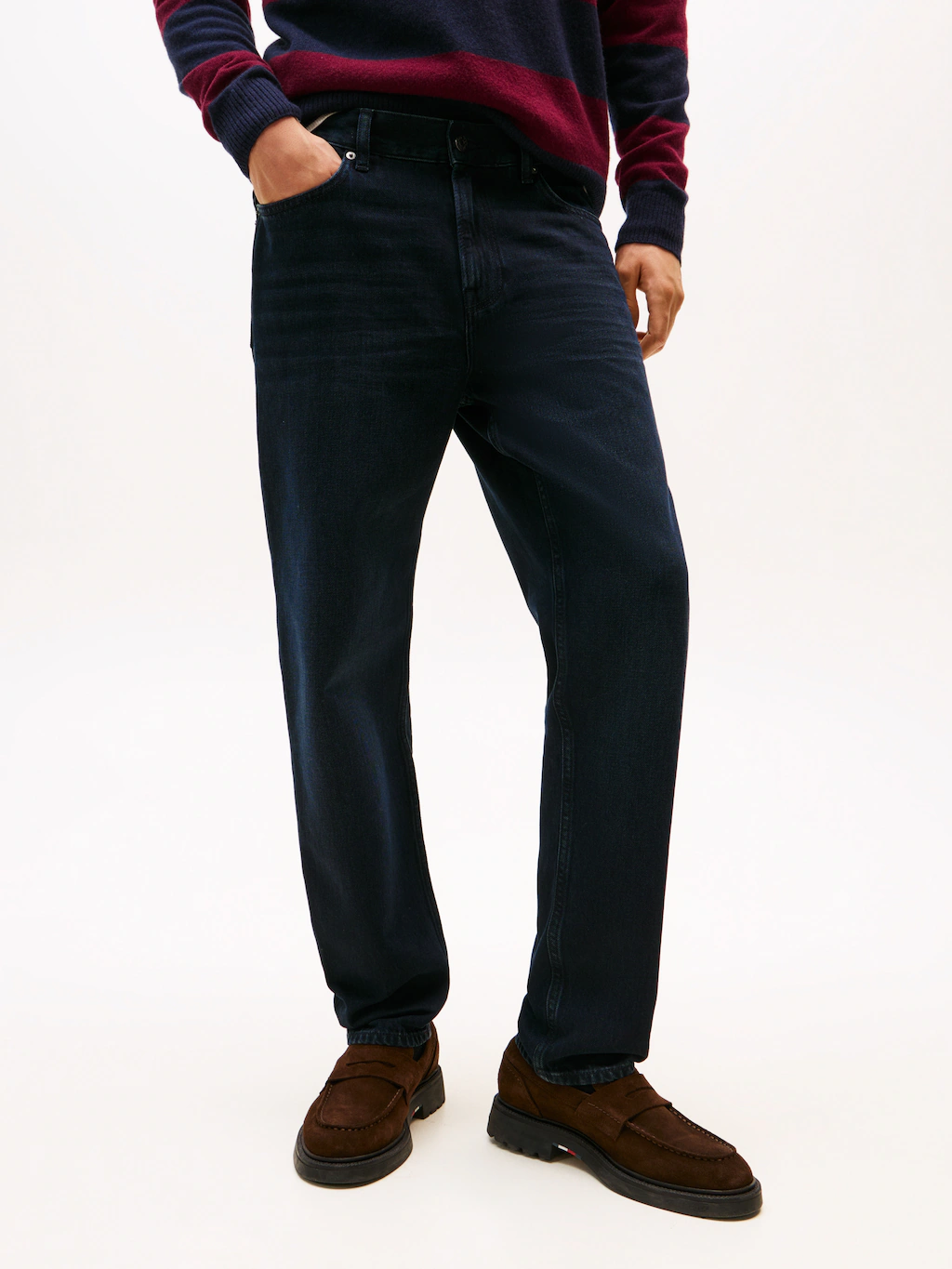 Tommy Hilfiger Tapered-fit-Jeans "HARLEM", Regular Fit, mit dezenter Waschu günstig online kaufen
