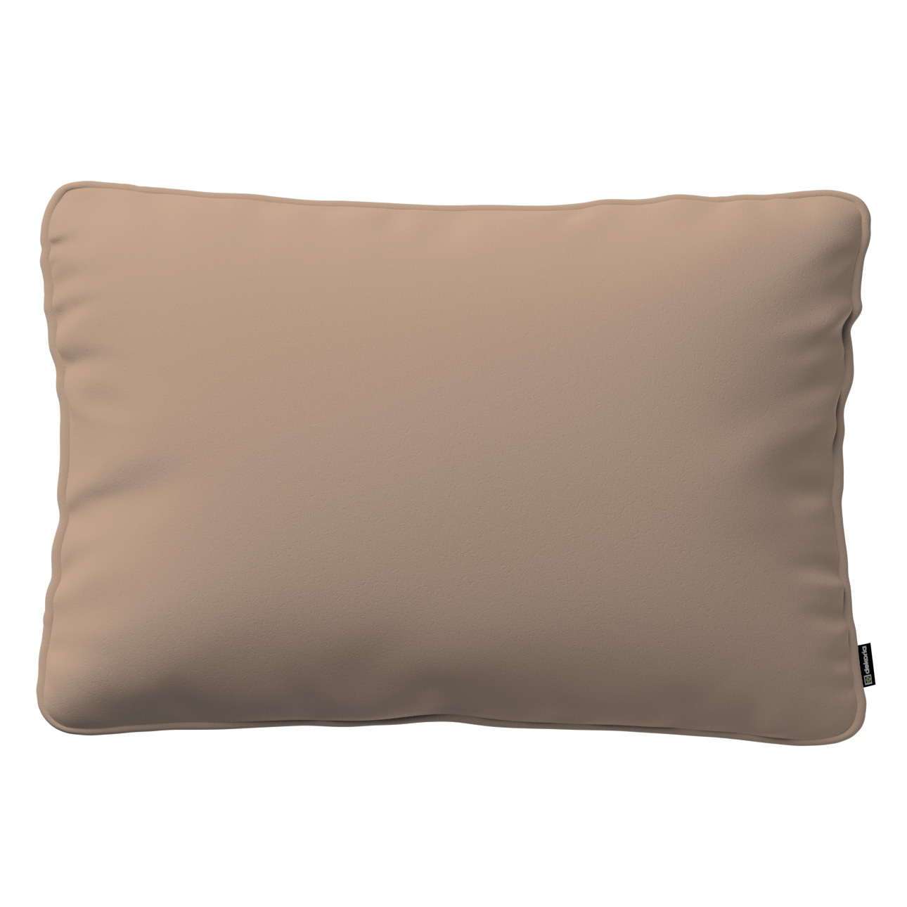 Kissenhülle Gabi mit Paspel 60x40cm, mocca, 60 x 40 cm, Crema (144-67) günstig online kaufen