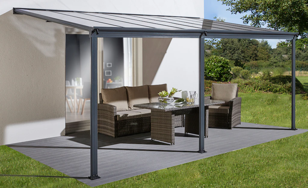 KONIFERA Terrassendach, BxT: 557x300 cm günstig online kaufen